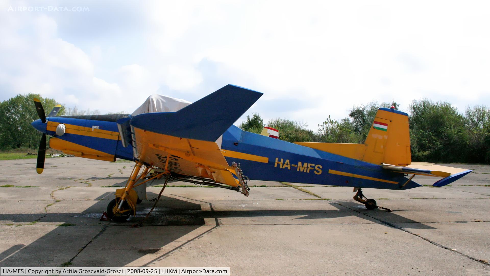 HA-MFS, 1985 Let Z-37T Agro-Turbo C/N 003, Kunmadaras Airport, Hungary