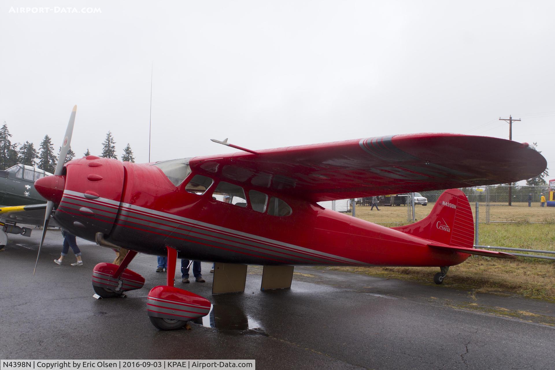 N4398N, 1947 Cessna 195 C/N 7007, Cessna 195 at VAW