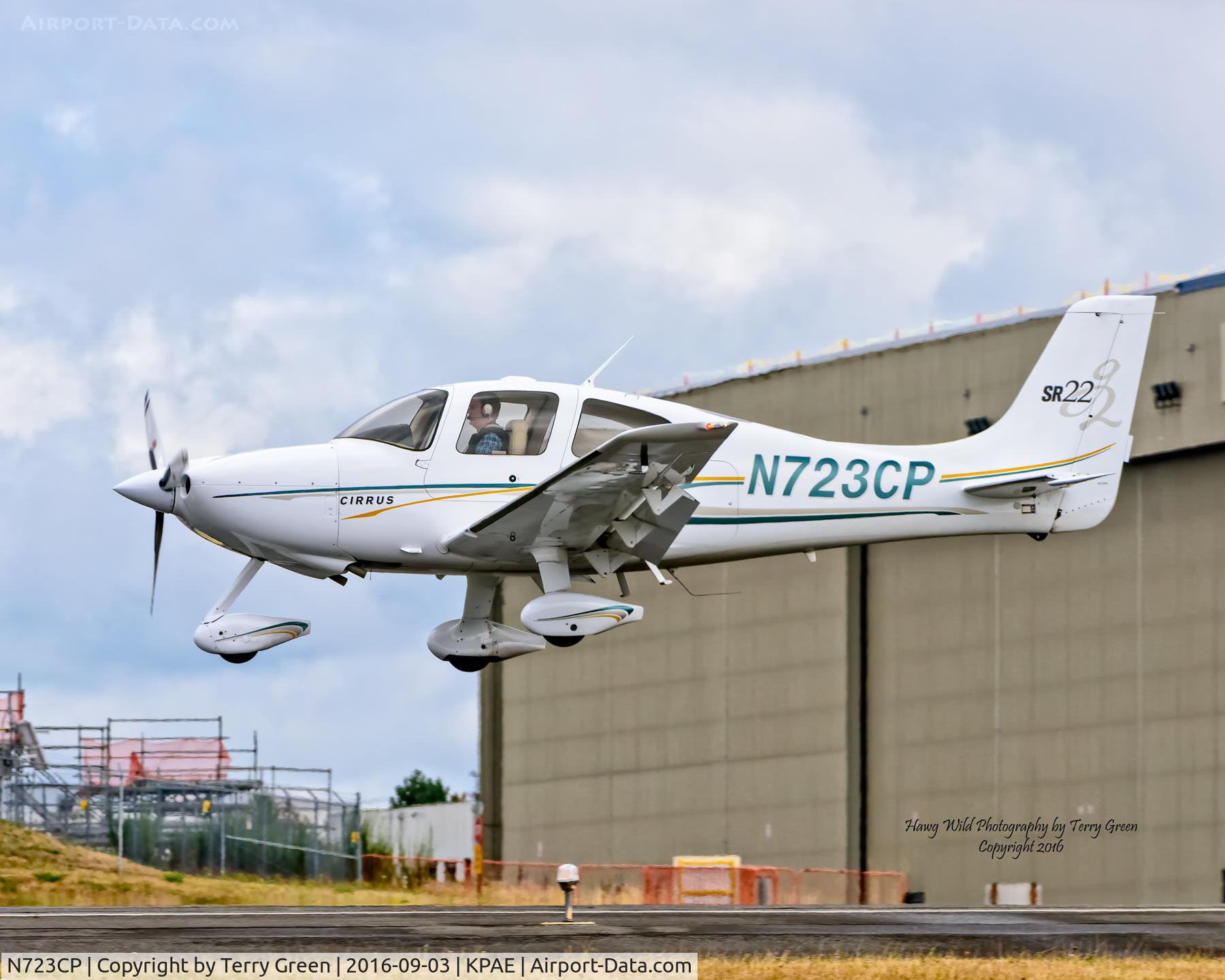 N723CP, 2004 Cirrus SR22 G2 C/N 1216, Paine Field KPAE