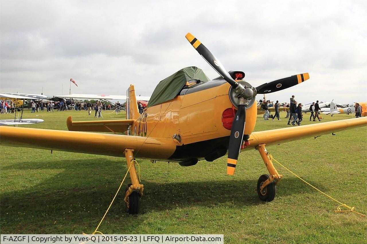 F-AZGF, Nord 3202 Master C/N 80, Nord 3202 Master, Static display, La Ferté-Alais airfield (LFFQ) Airshow 2015