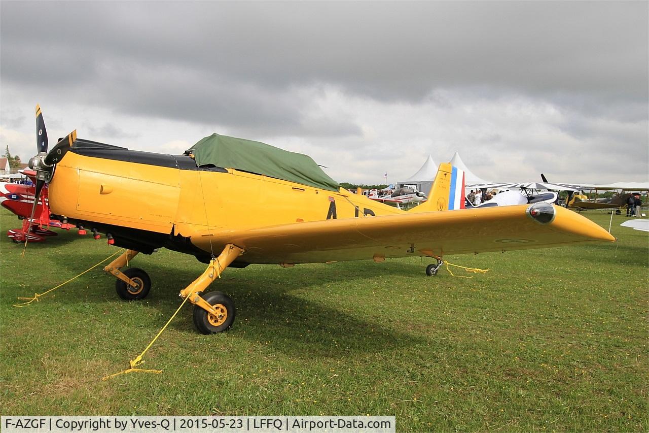 F-AZGF, Nord 3202 Master C/N 80, Nord 3202 Master, Static display, La Ferté-Alais airfield (LFFQ) Airshow 2015