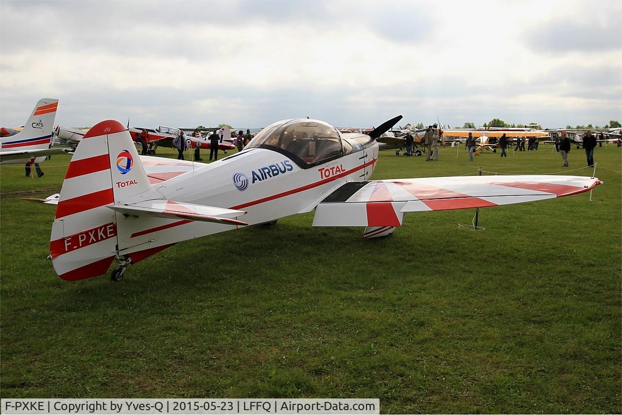 F-PXKE, Mudry CAP-10B C/N A1, Mudry CAP-10B, Static display, La Ferté-Alais airfield (LFFQ) Airshow 2015