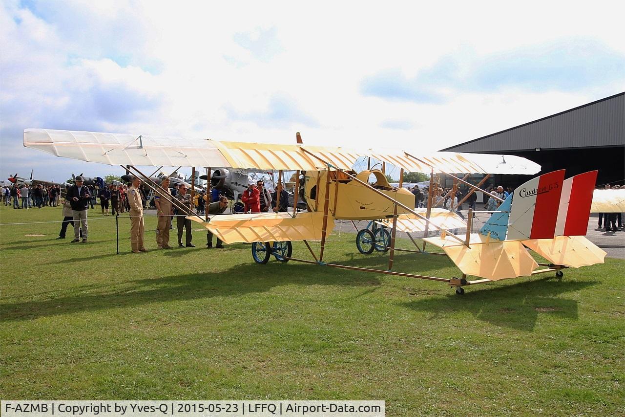 F-AZMB, Caudron G.3 C/N SA-33, Caudron G.3, Static display, La Ferté-Alais airfield (LFFQ) Airshow 2015