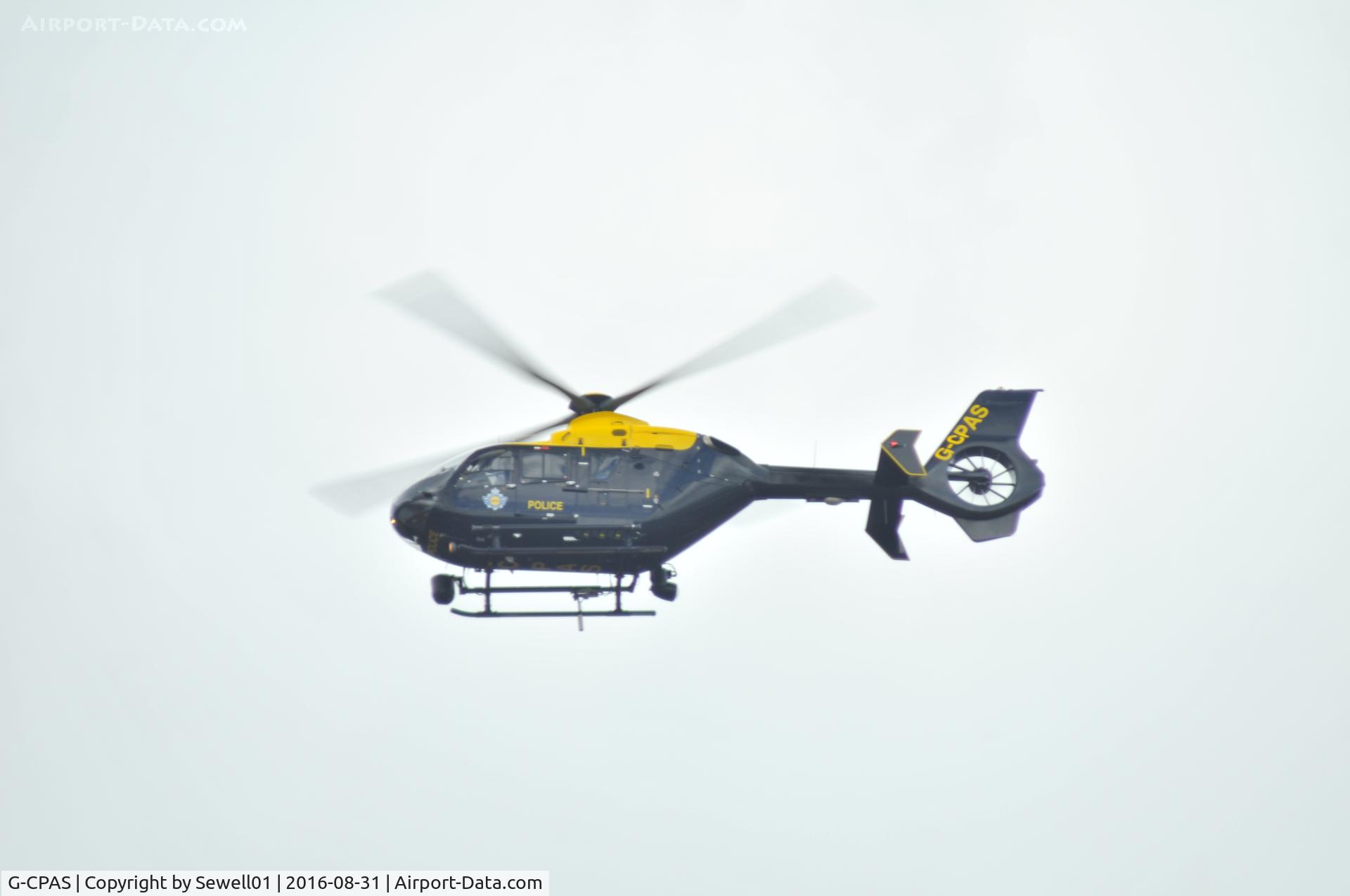 G-CPAS, 2010 Eurocopter EC-135P-2+ C/N 0920, Overhead Walton-on-Thames