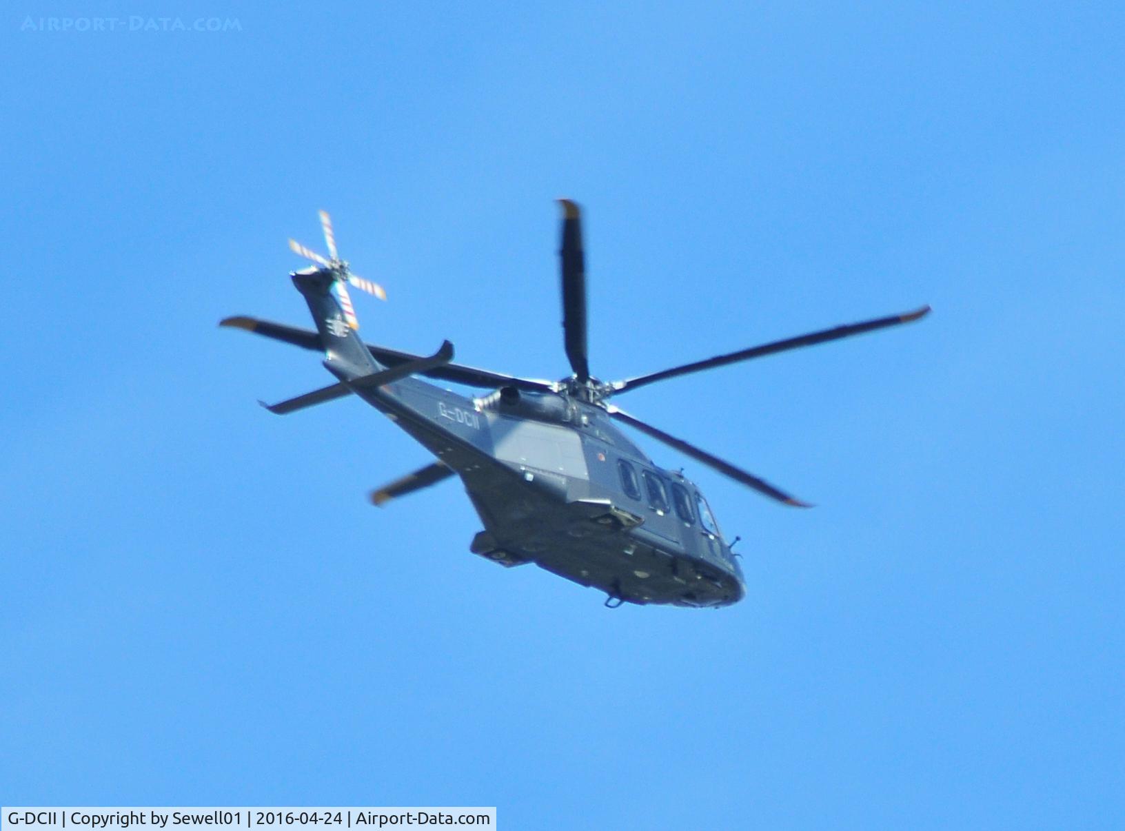 G-DCII, 2015 AgustaWestland AW-139 C/N 31703, Overhead Walton-on-Thames
