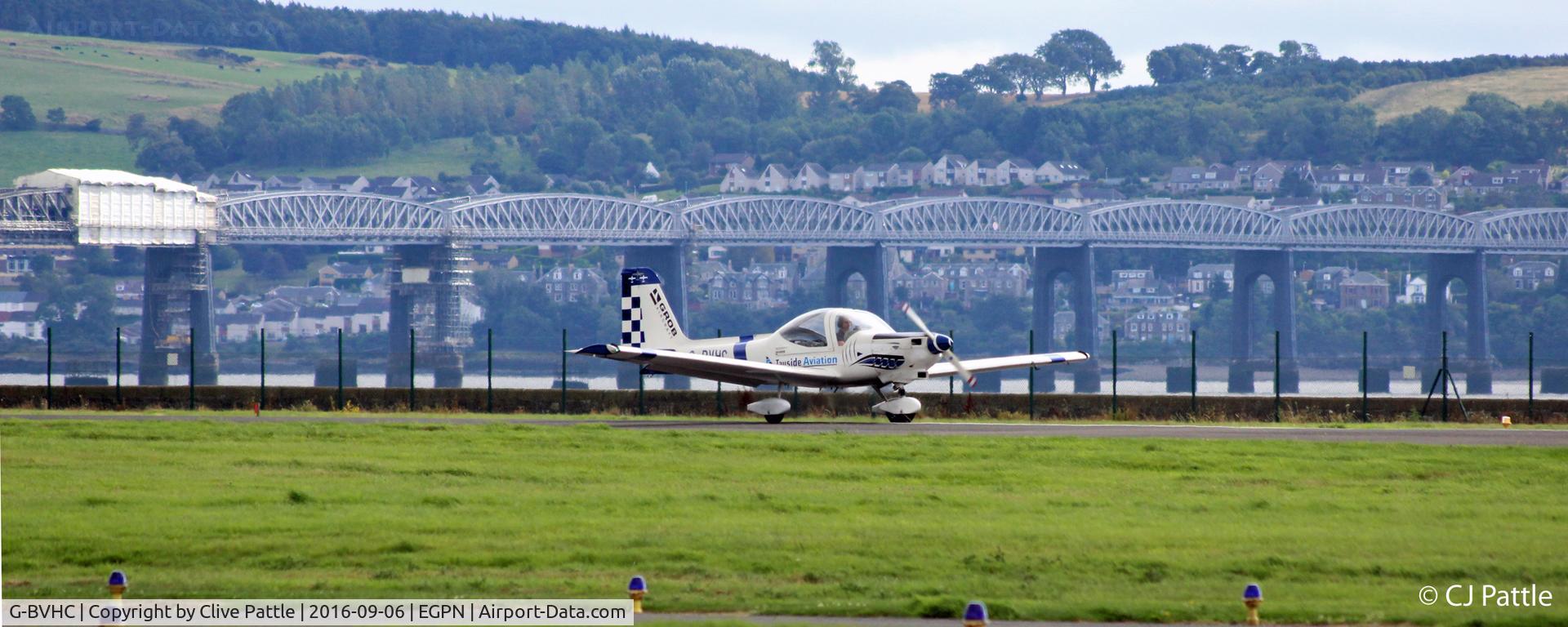 G-BVHC, 1994 Grob G-115D-2 C/N 82005, Take-off roll at Dundee EGPN