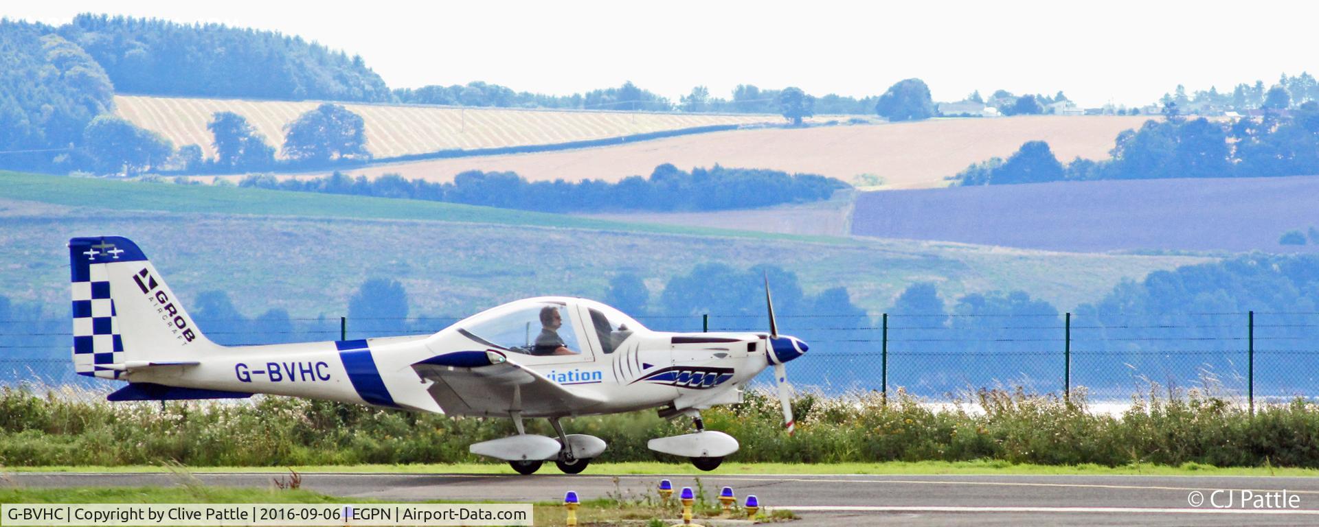 G-BVHC, 1994 Grob G-115D-2 C/N 82005, In action at Dundee EGPN with Tayside Aviation