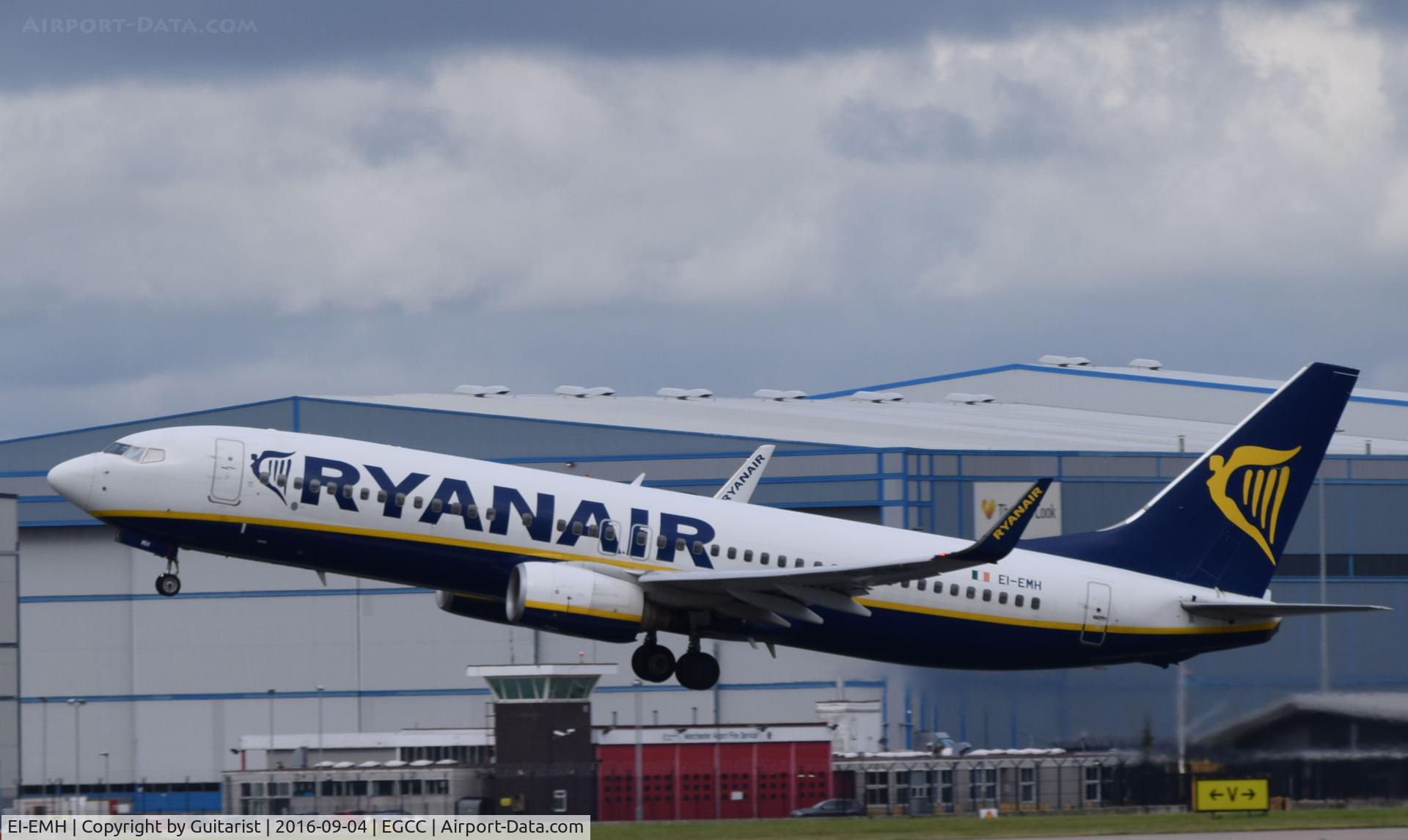 EI-EMH, 2010 Boeing 737-8AS C/N 34974, At Manchester