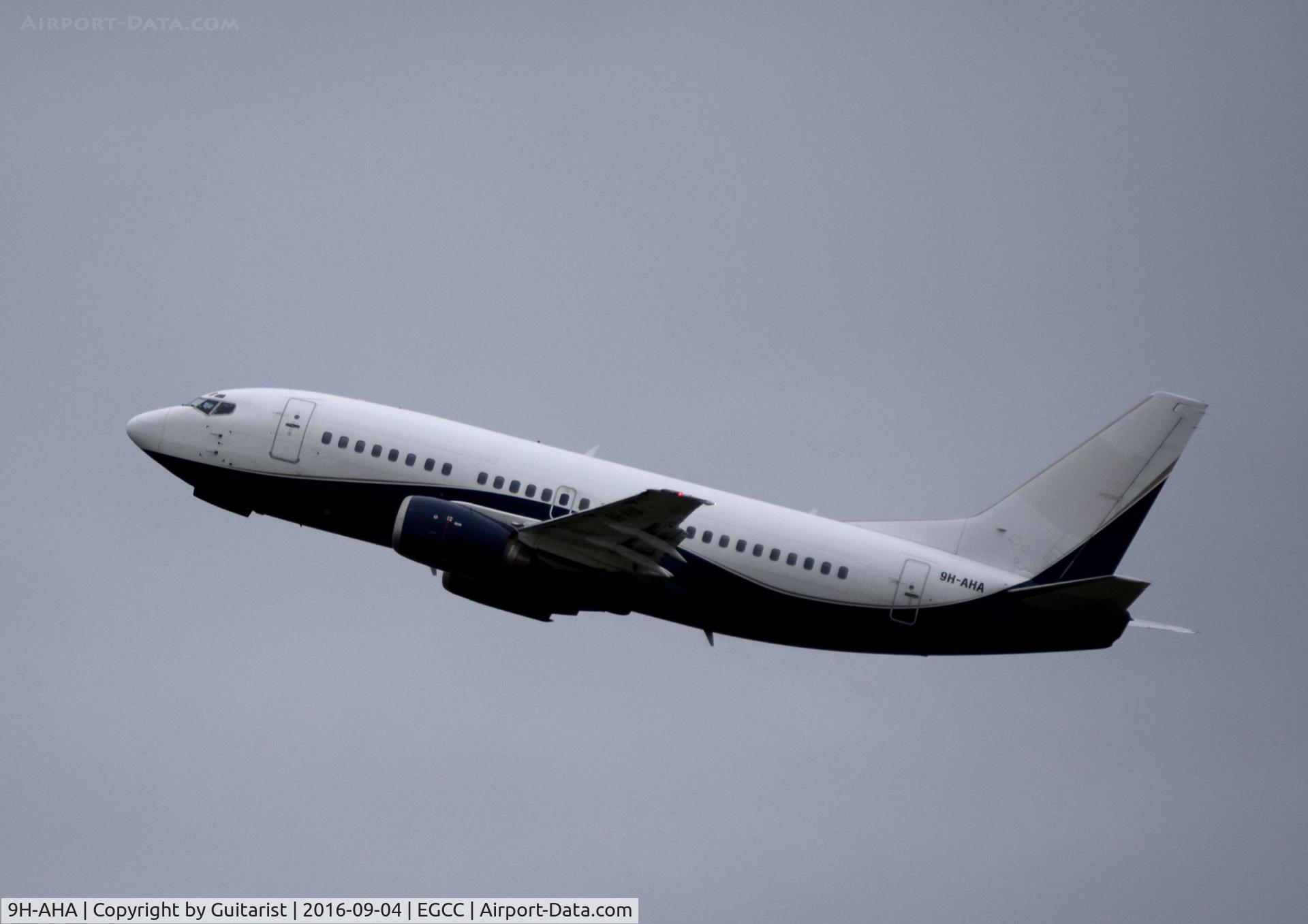 9H-AHA, 1991 Boeing 737-505 C/N 24647, At Manchester