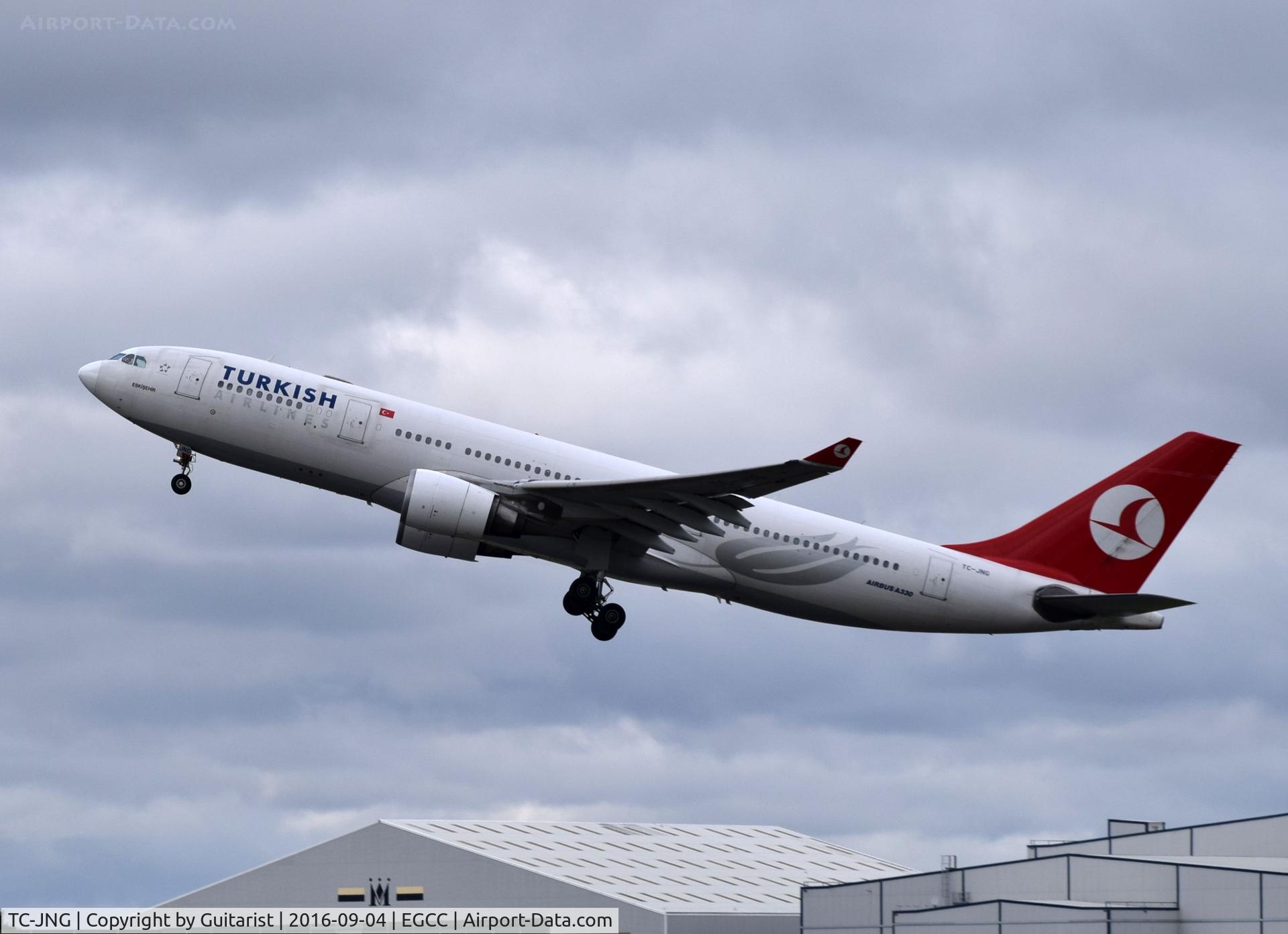 TC-JNG, 2002 Airbus A330-202 C/N 504, At Manchester