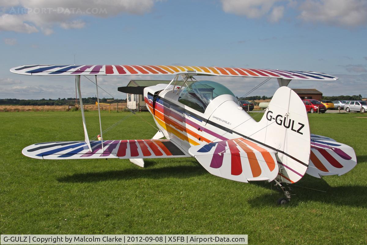 G-GULZ, 1989 Christen Eagle II C/N SEGLER 0001, Christen Eagle II, an airfield resident, Fishburn Airfield UK, September 8th 2012.