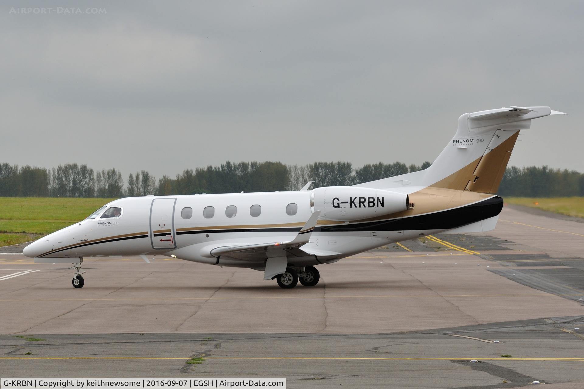 G-KRBN, 2016 Embraer EMB-505 Phenom 300 C/N 50500358, Nice Visitor.
