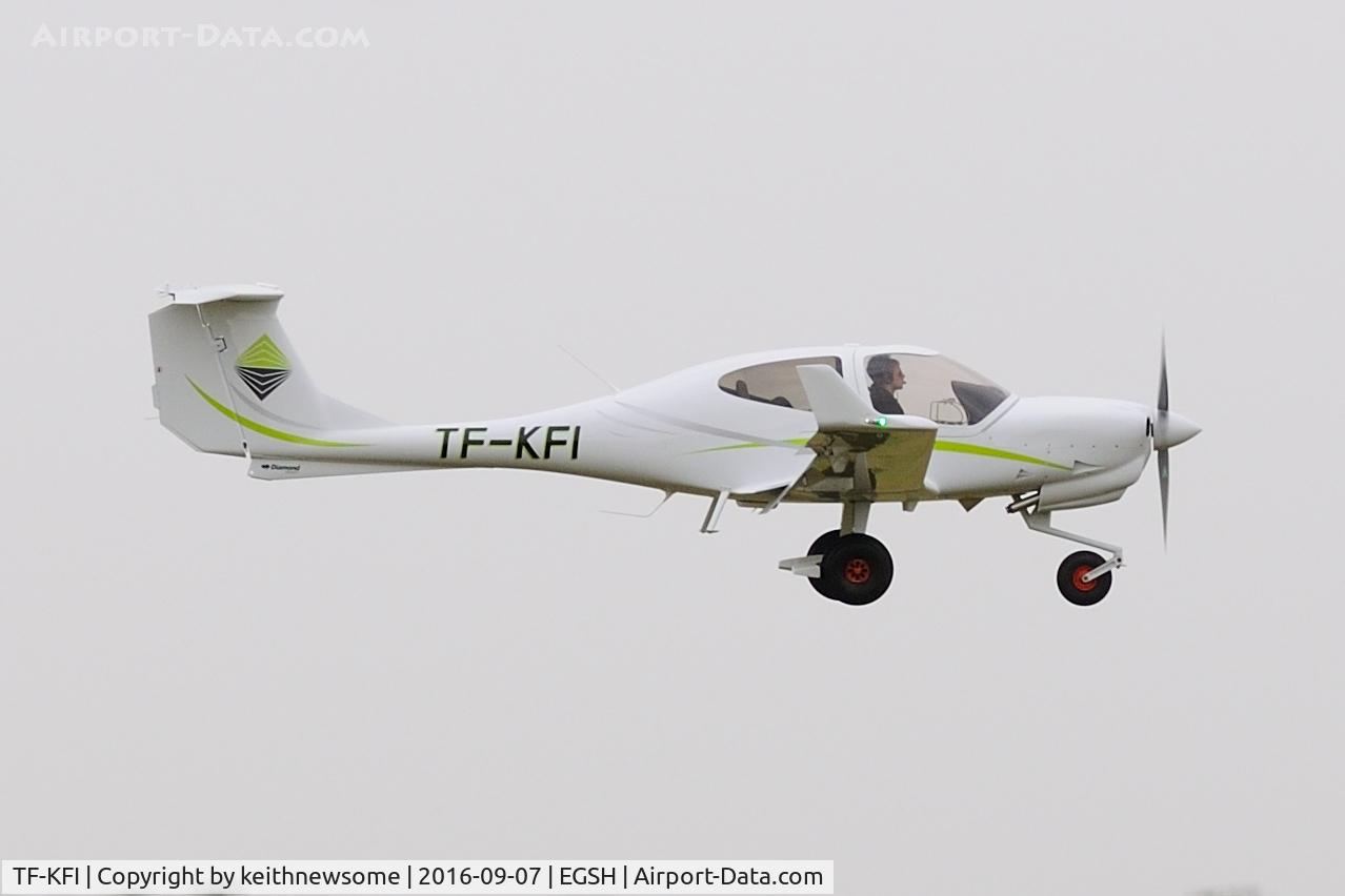 TF-KFI, Diamond DA-40 Diamond Star C/N Not found TF-KFI, Nice Visitor.