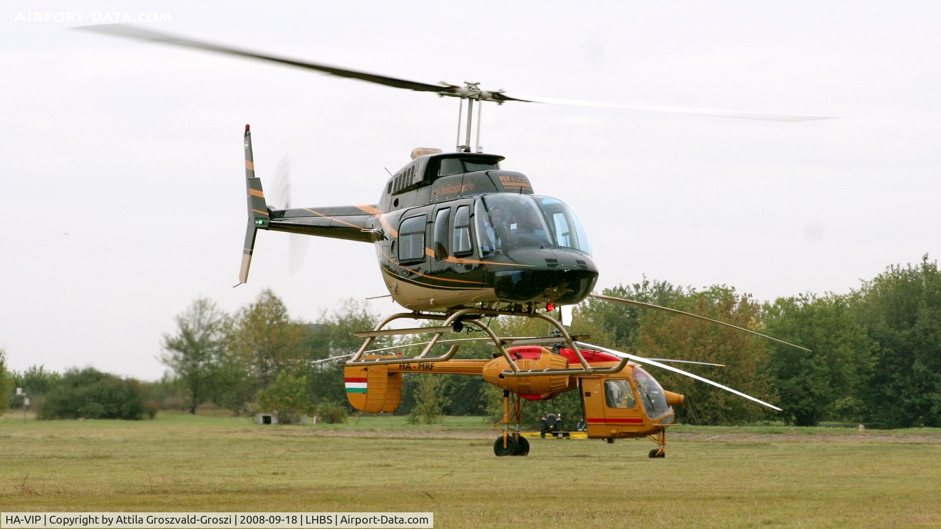 HA-VIP, 1991 Bell 206L-3 LongRanger III C/N 51417, Budaörs Airport, Hungary