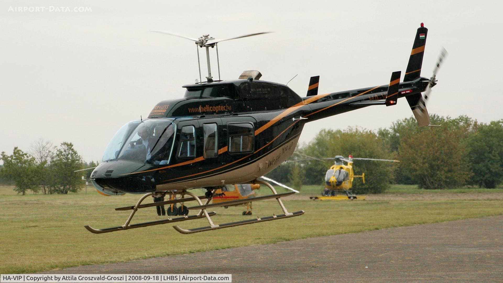 HA-VIP, 1991 Bell 206L-3 LongRanger III C/N 51417, Budaörs Airport, Hungary