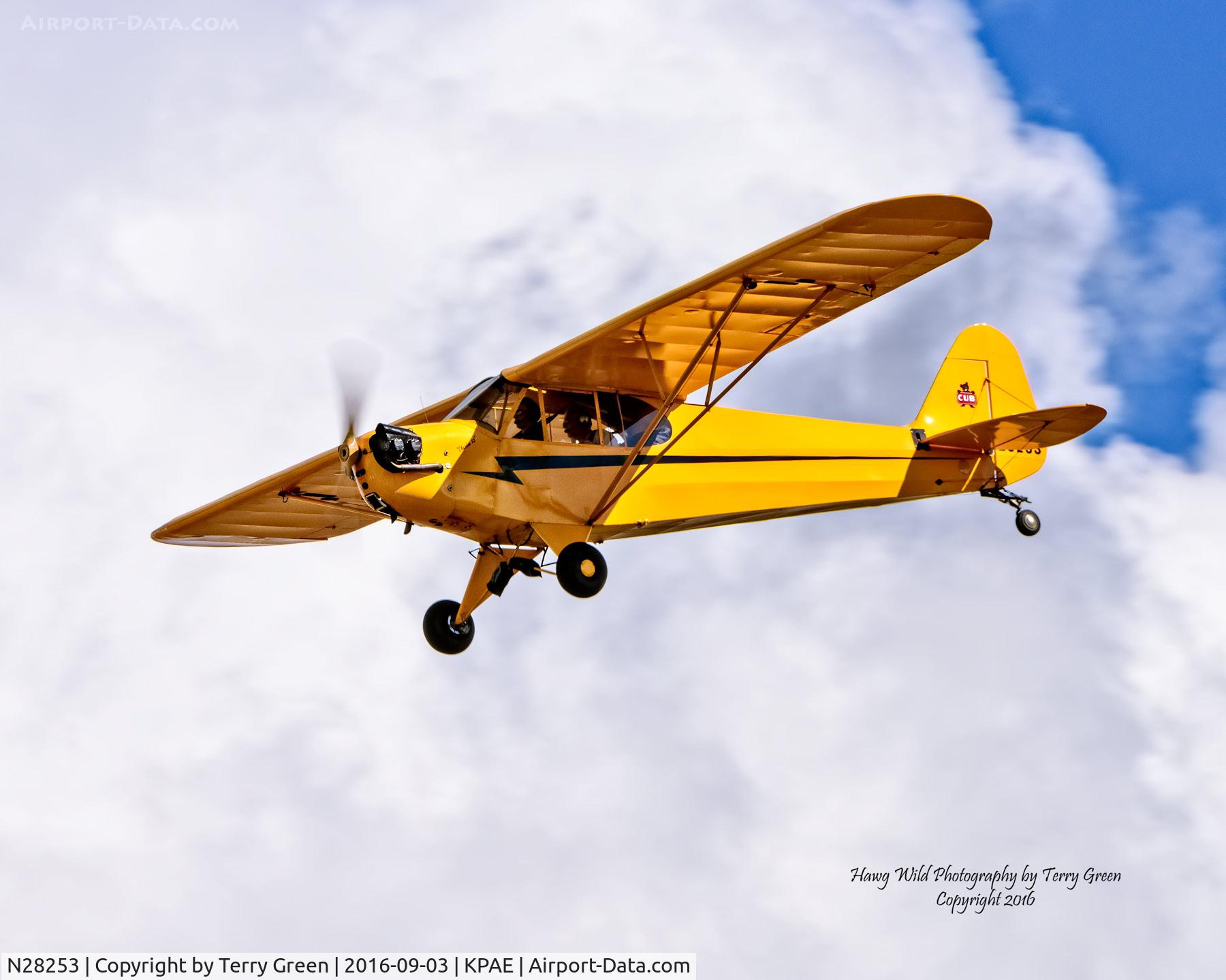 N28253, 1940 Piper J3F-60 C/N 4650, 2016 Vintage Aircraft Weekend