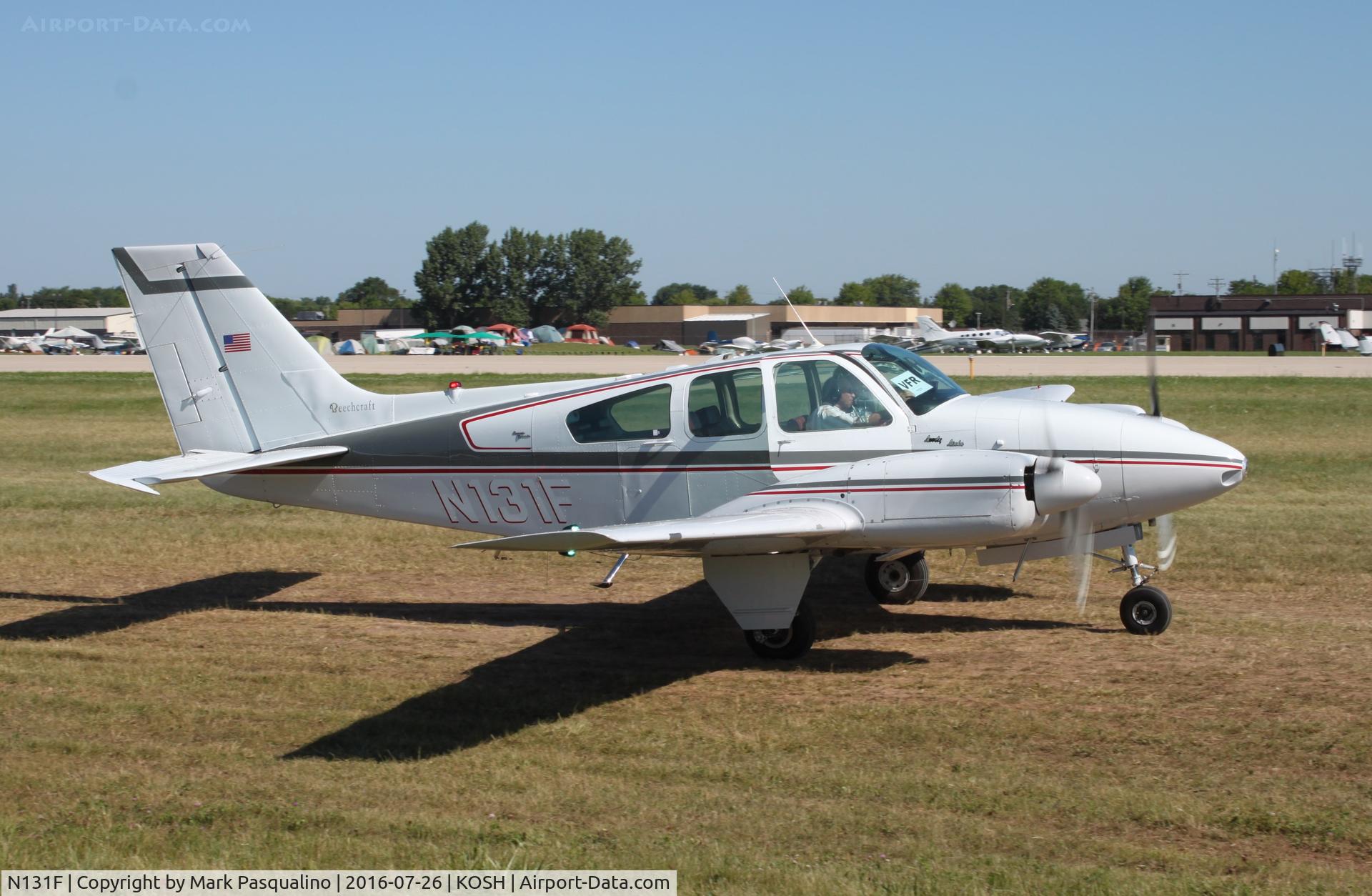 N131F, 1963 Beech 95-B55 (T42A) Baron C/N TC-538, Beech B55