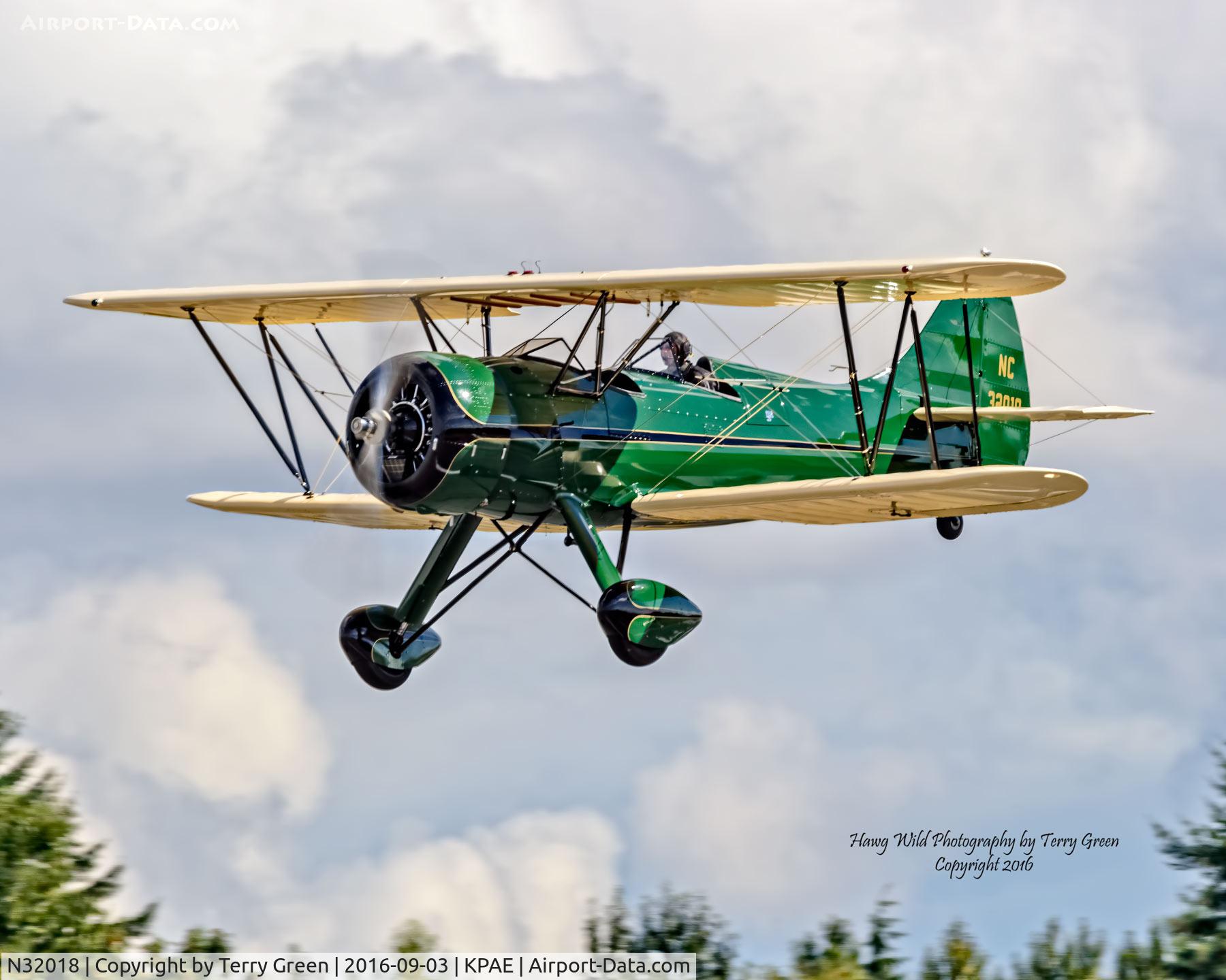 N32018, 1941 Waco UPF-7 C/N 5650, 2016 Vintage Aircraft Weekend