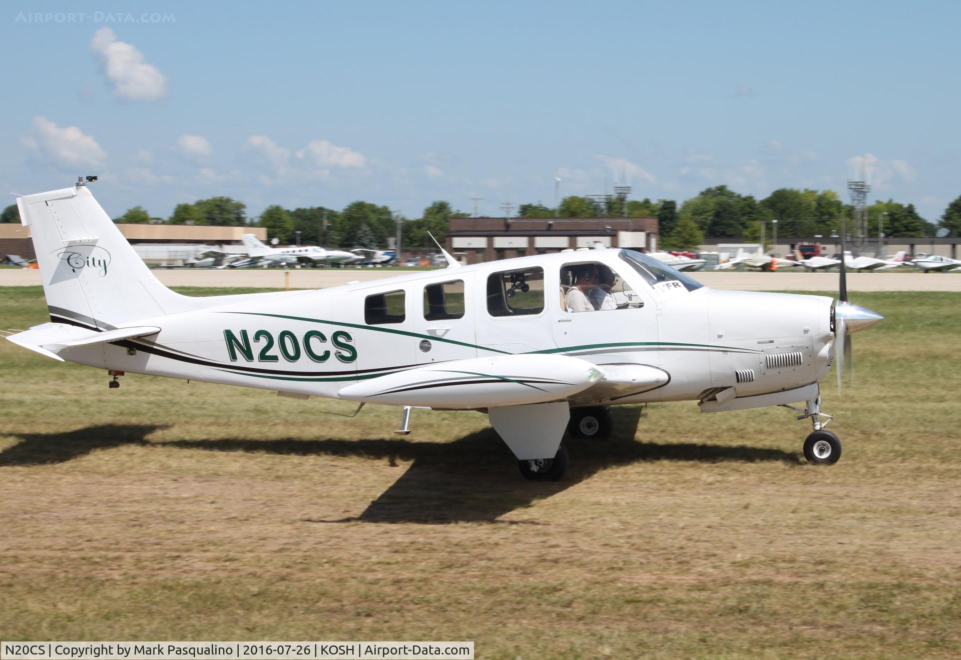 N20CS, Raytheon Aircraft Company A36 Bonanza C/N E-3601, Beech A36
