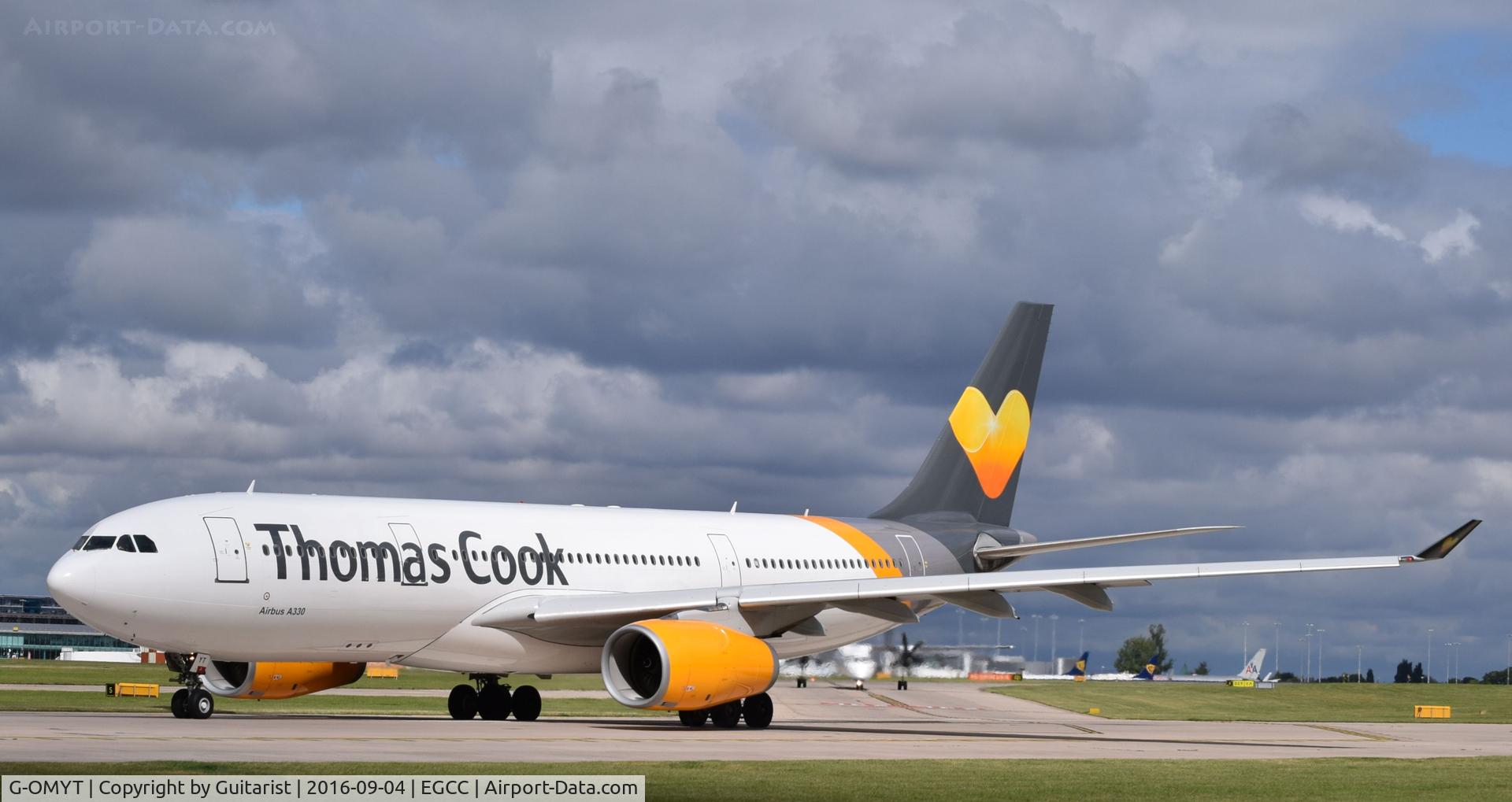 G-OMYT, 1999 Airbus A330-243 C/N 301, At Manchester