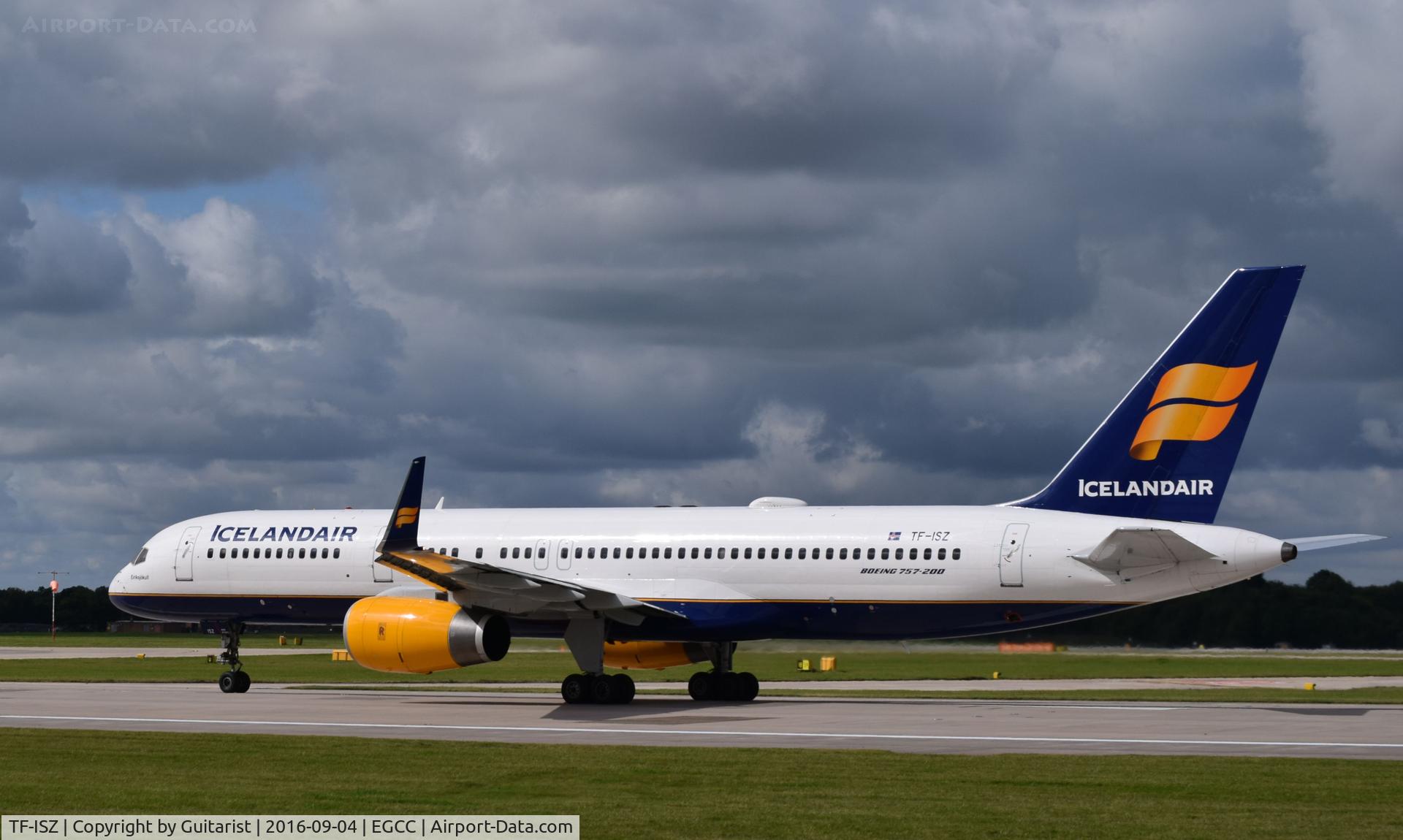 TF-ISZ, 1991 Boeing 757-223 C/N 24600, At Manchester