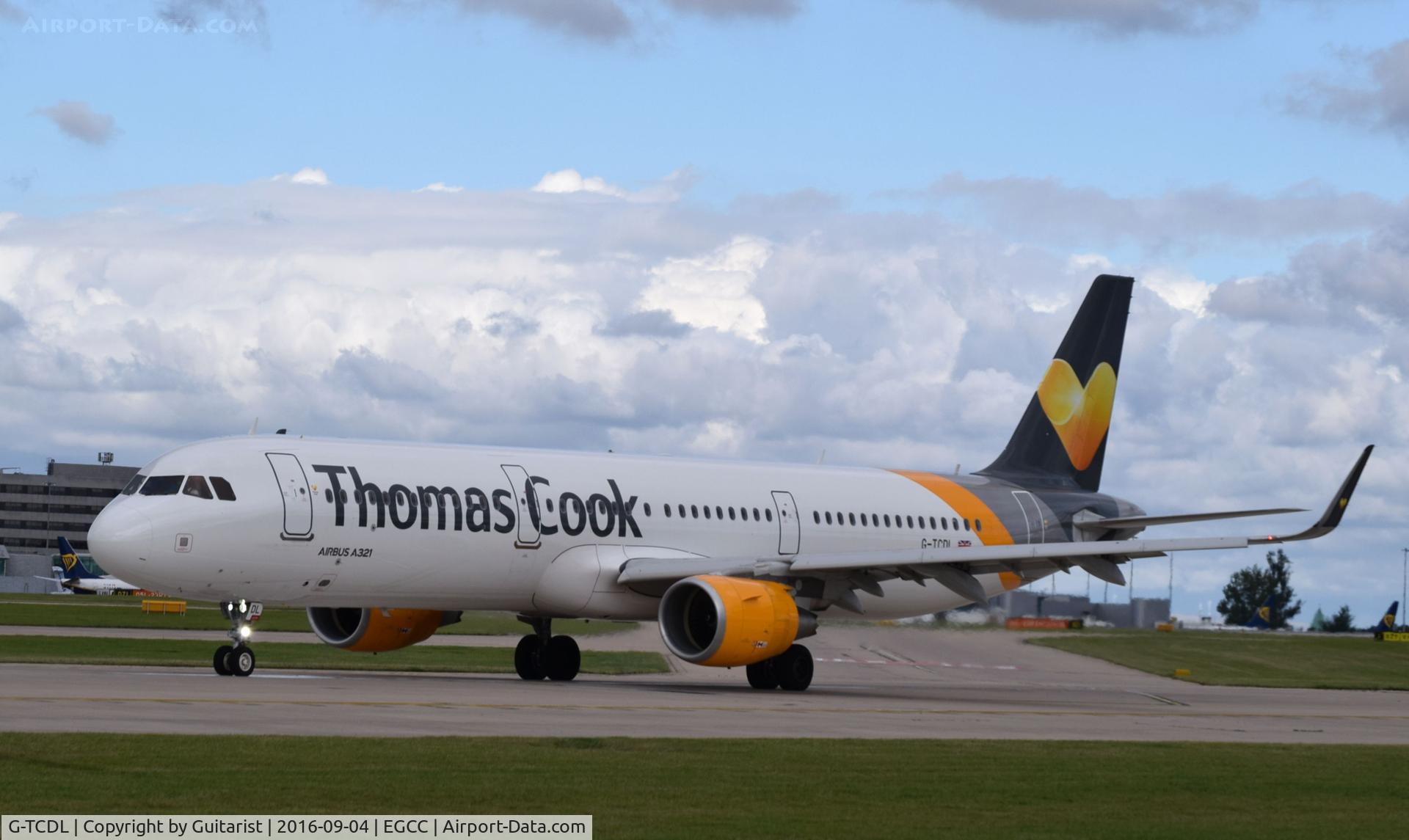 G-TCDL, 2016 Airbus A321-211 C/N 6968, At Manchester
