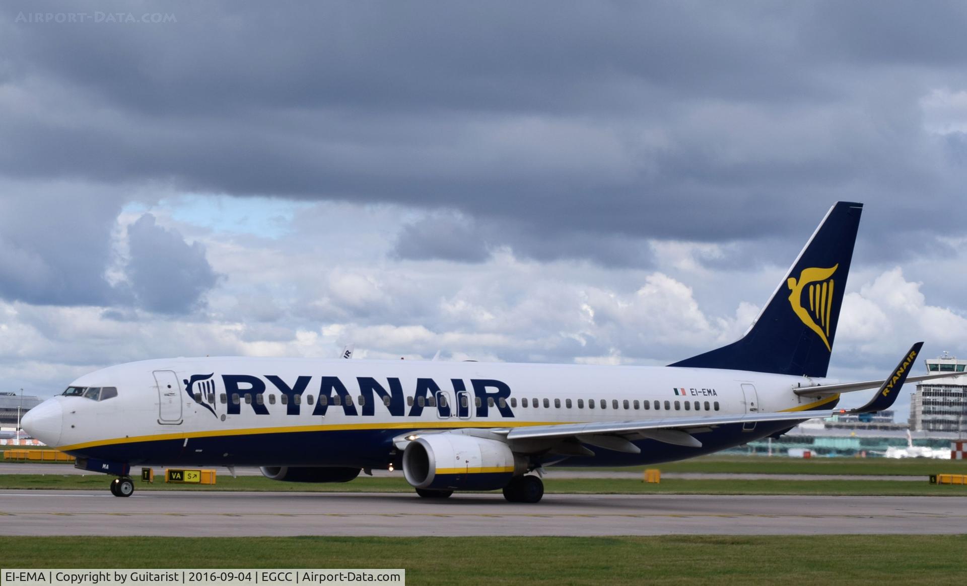 EI-EMA, 2010 Boeing 737-8AS C/N 35032, At Manchester
