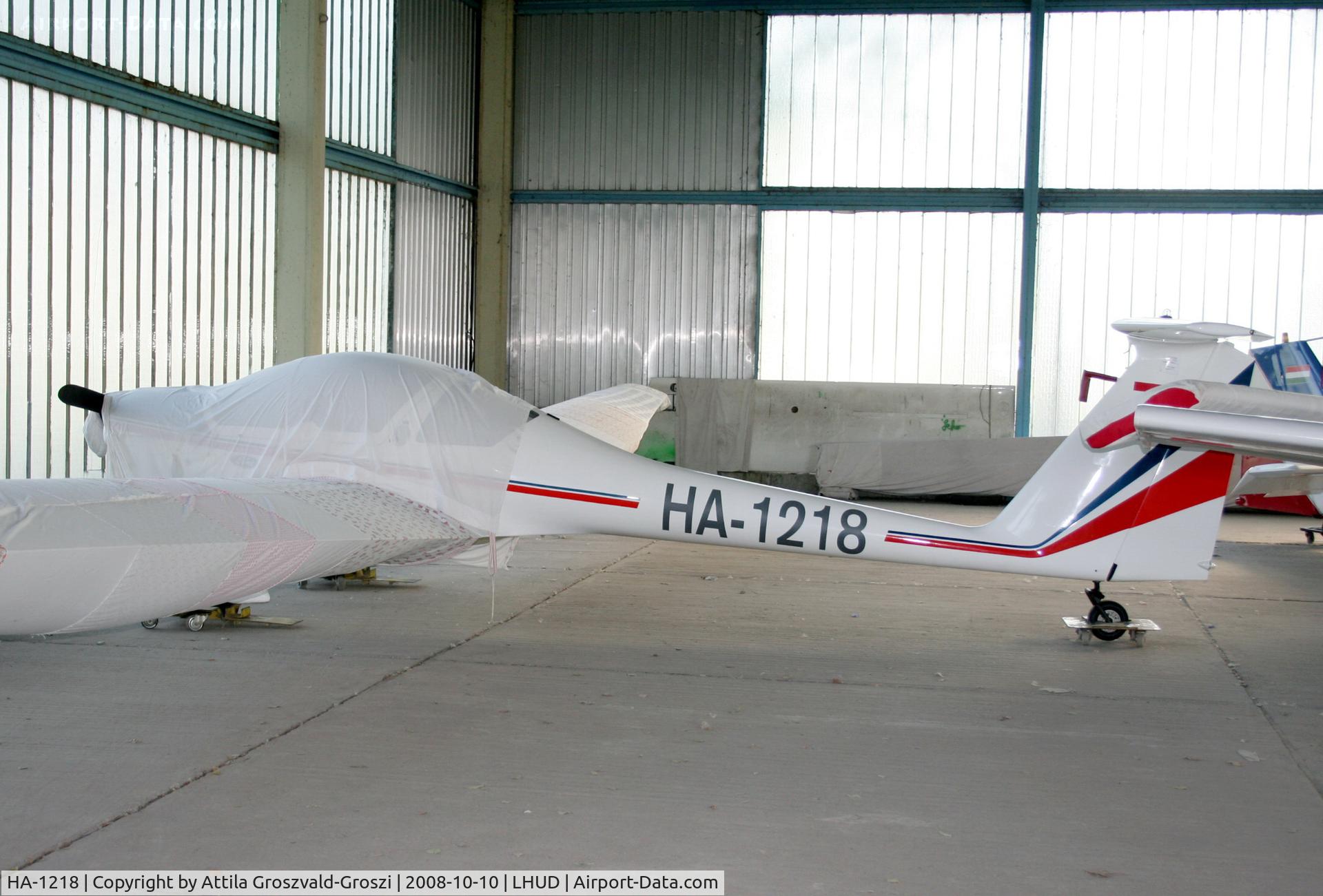 HA-1218, 1987 Hoffmann H-36 Dimona C/N 36253, Szeged Airport, Hungary
