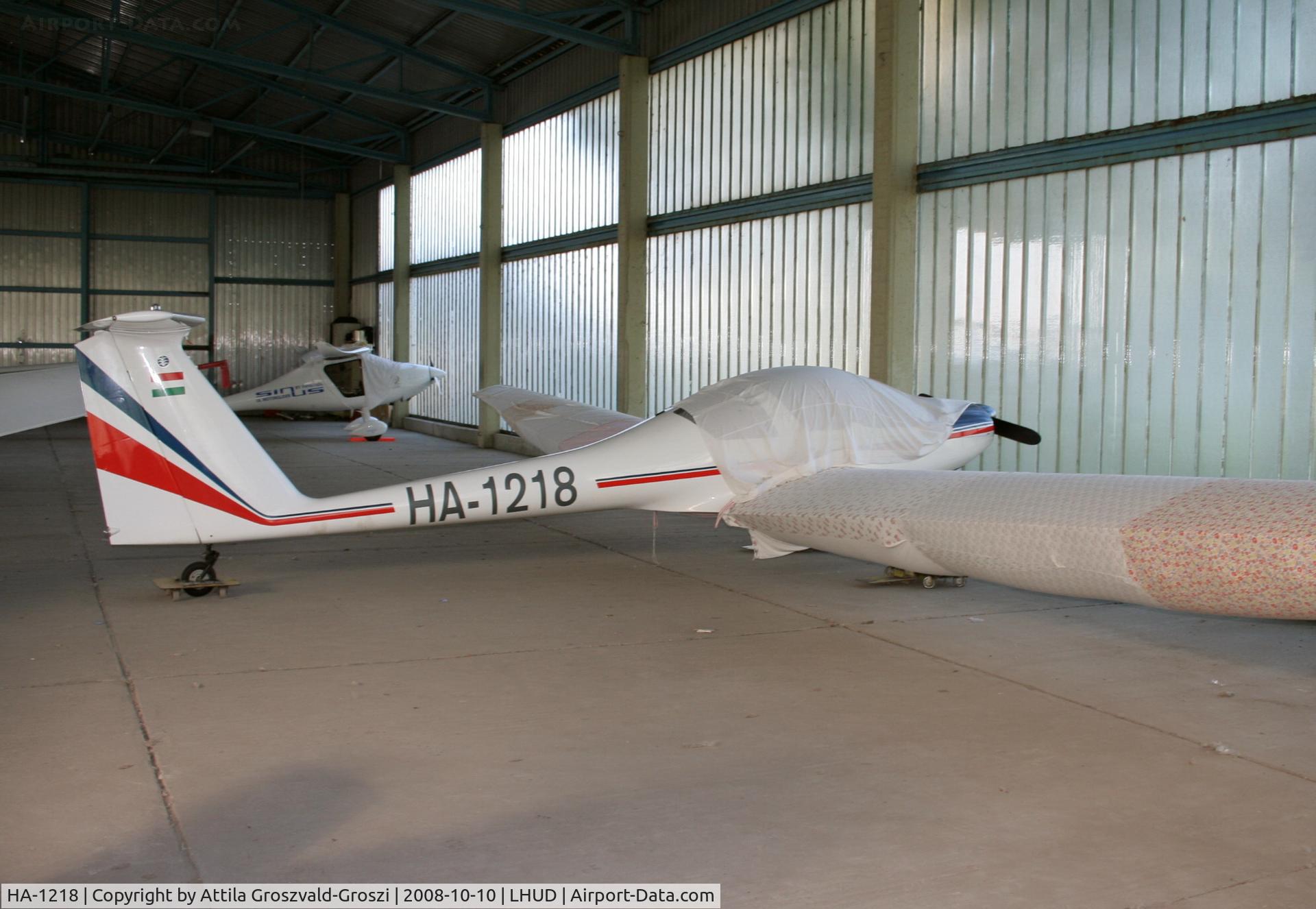 HA-1218, 1987 Hoffmann H-36 Dimona C/N 36253, Szeged Airport, Hungary