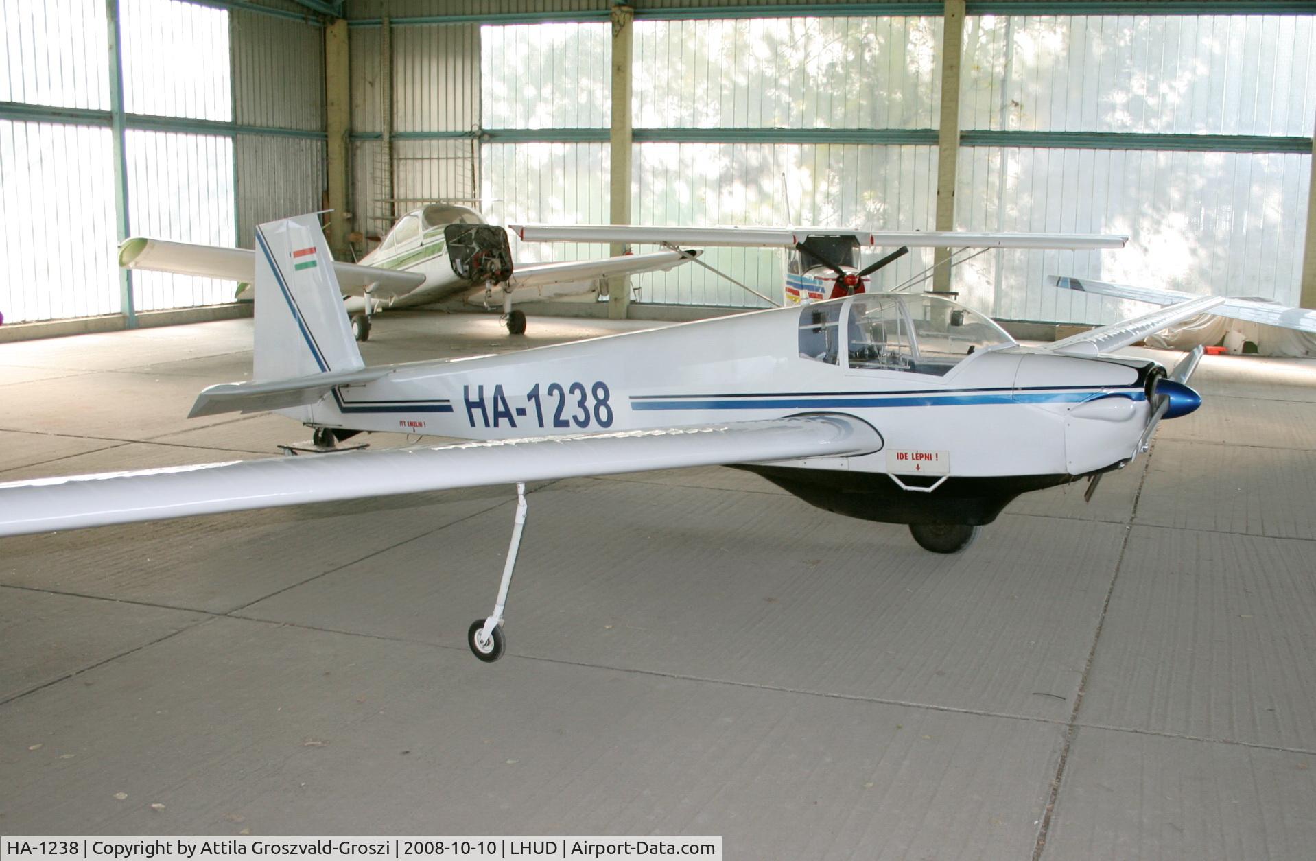 HA-1238, 1972 Scheibe SF-25C Falke C/N 4218, Szeged Airport, Hungary