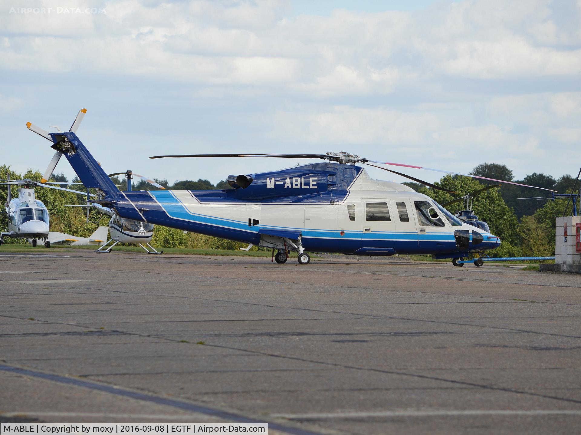 M-ABLE, 2014 Sikorsky S-76D C/N 761068, Sikorsky S-76D at Fairoaks. Ex N7668H