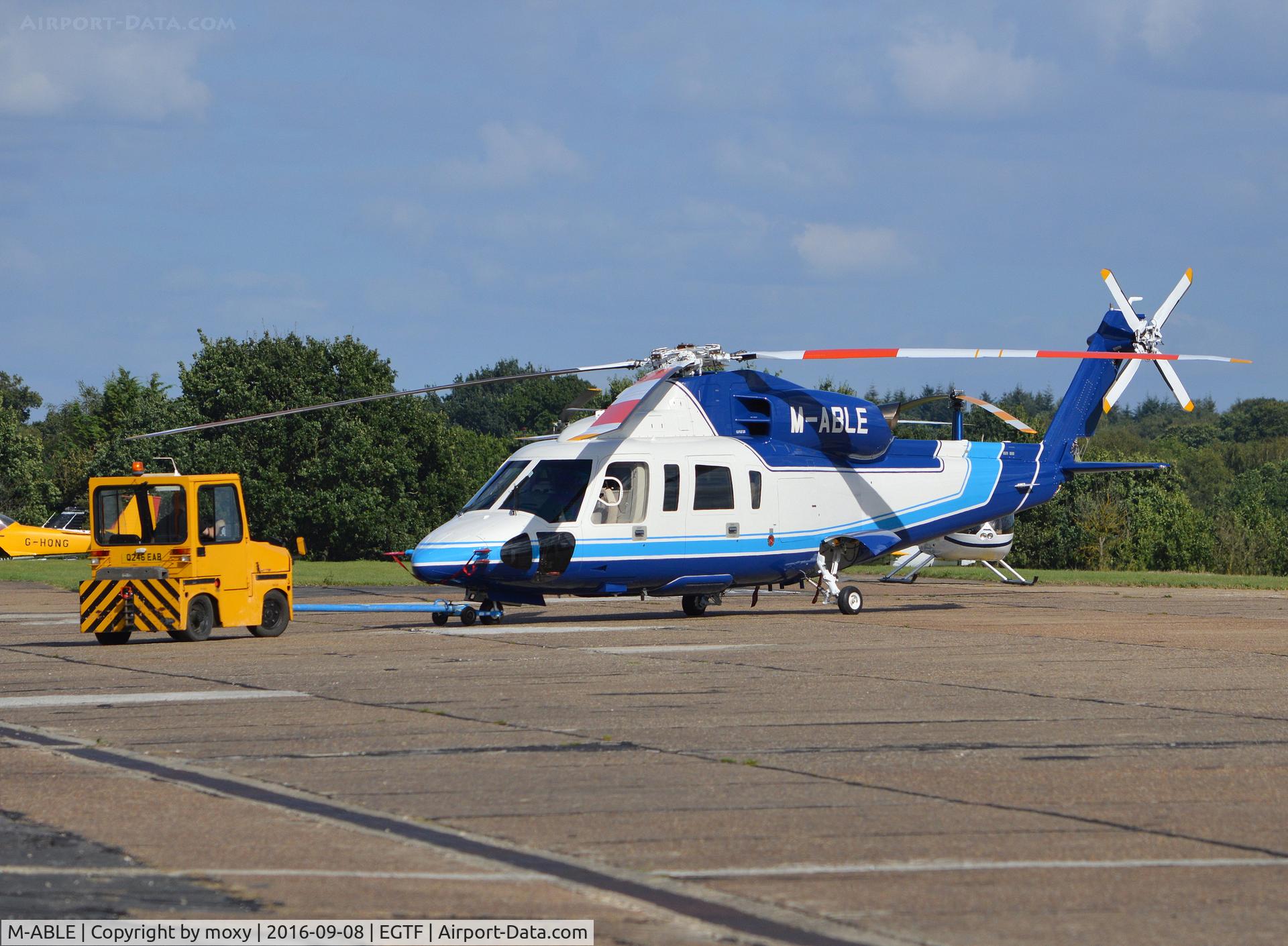 M-ABLE, 2014 Sikorsky S-76D C/N 761068, Sikorsky S-76D at Fairoaks. Ex N7668H