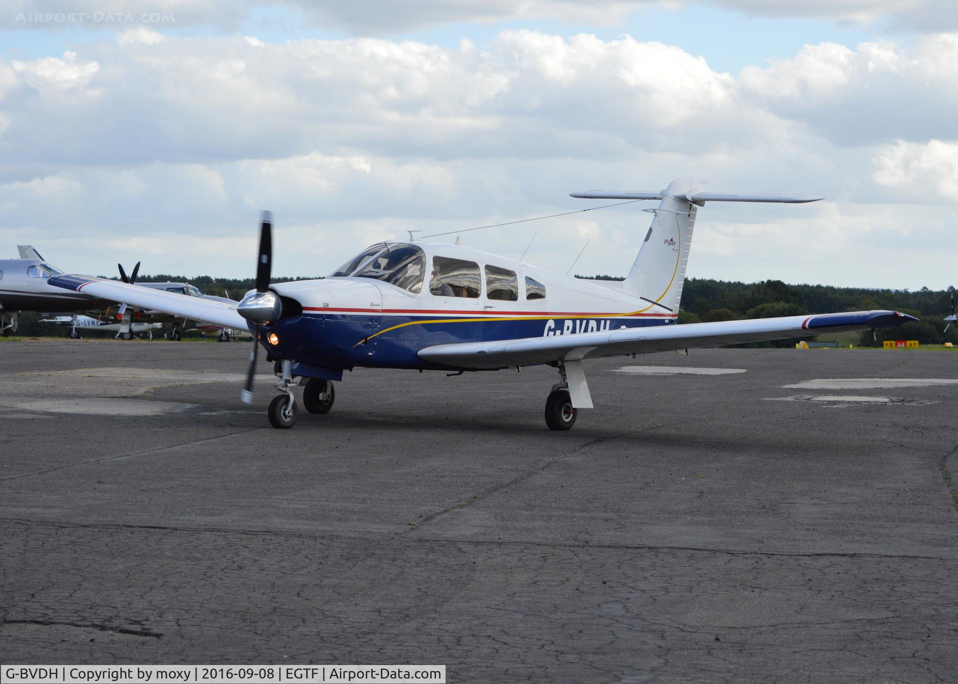 G-BVDH, 1979 Piper PA-28RT-201 Arrow IV C/N 28R-7918030, Piper PA-28RT-2-1 Cherokee Arrow IV at Fairoaks. Ex N2176L