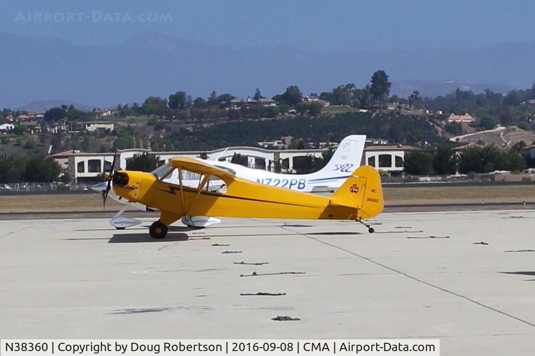 N38360, 1941 Piper J3C-65 Cub C/N 6970, 1941 Piper J3C-65 CUB, Continental A&C65 65 Hp