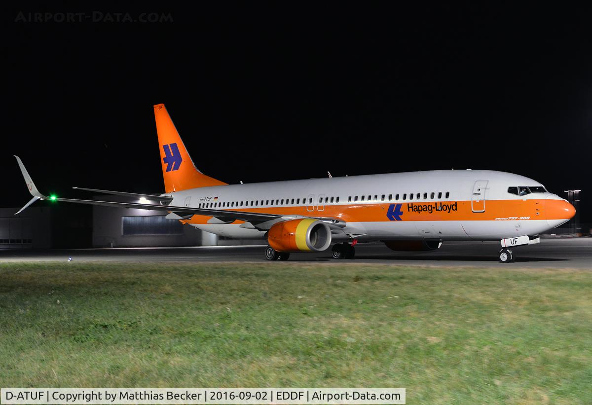 D-ATUF, 2006 Boeing 737-8K5 C/N 34687, D-ATUF