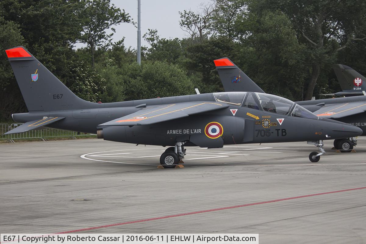 E67, Dassault-Dornier Alpha Jet E C/N E67, Luchtmahdagen 2016