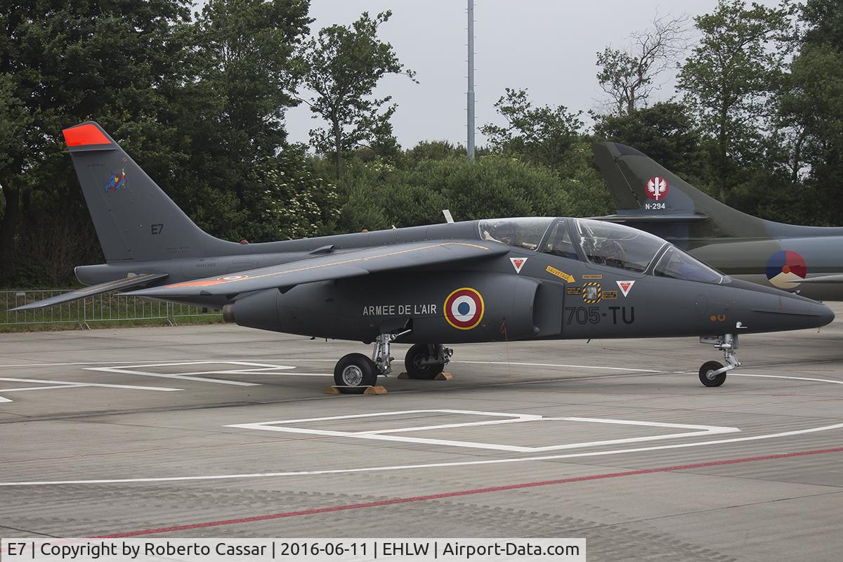 E7, Dassault-Dornier Alpha Jet E C/N E7, Luchtmahdagen 2016