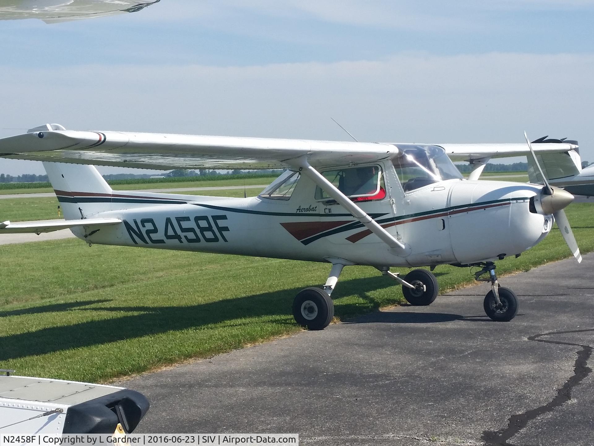 N2458F, 1973 Cessna A150L Aerobat C/N A1500403, Fly-in Sullivan Co