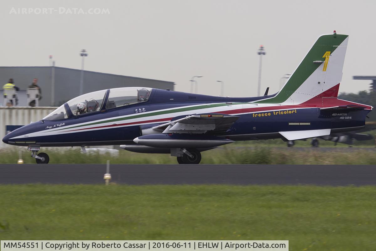 MM54551, Aermacchi MB-339PAN C/N 6772/167/AD018, Luchtmahdagen 2016