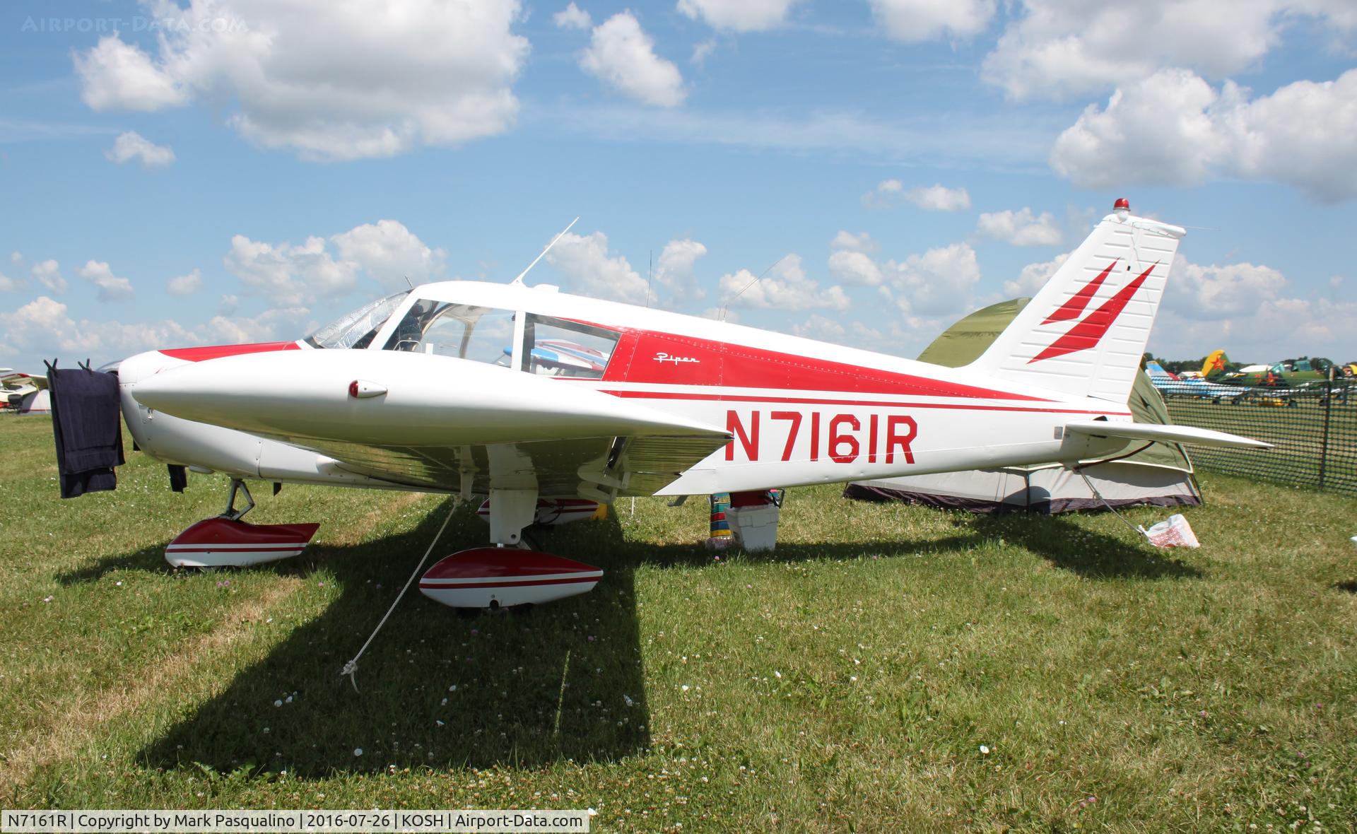 N7161R, 1966 Piper PA-28-140 C/N 28-21869, Piper PA-28-140