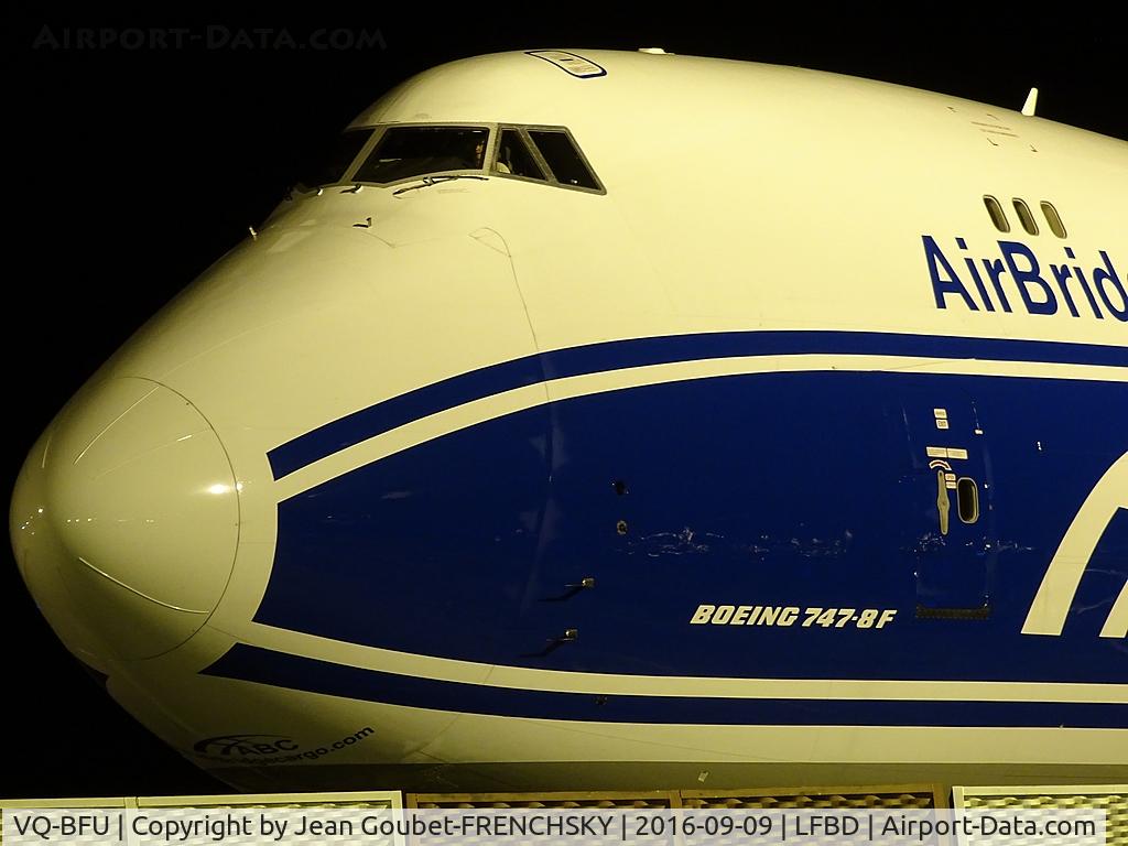 VQ-BFU, 2014 Boeing 747-83QF C/N 60117, RU9227