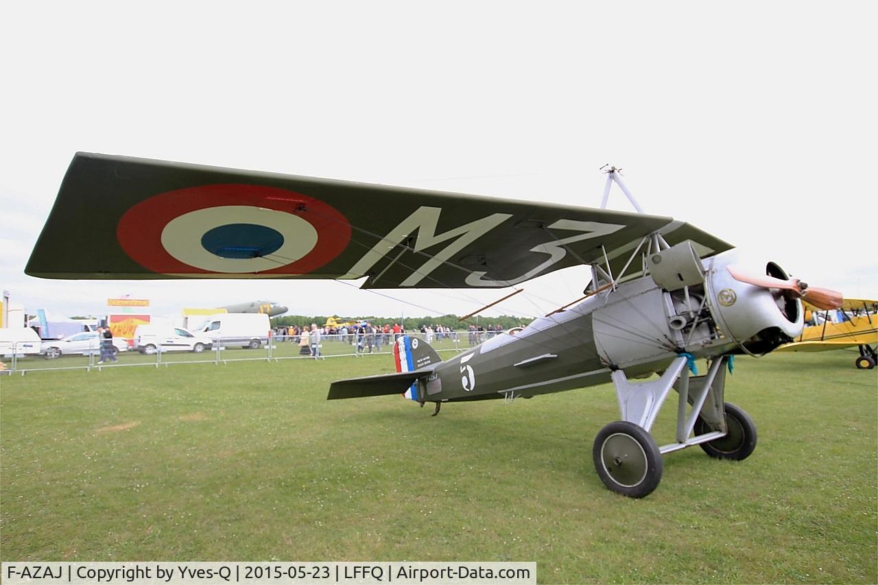 F-AZAJ, 1927 Morane-Saulnier MS-138EP-2 C/N 3220/138, Morane-Saulnier MS-138EP-2, Static display, La Ferté-Alais Airfield (LFFQ) Air show 2015
