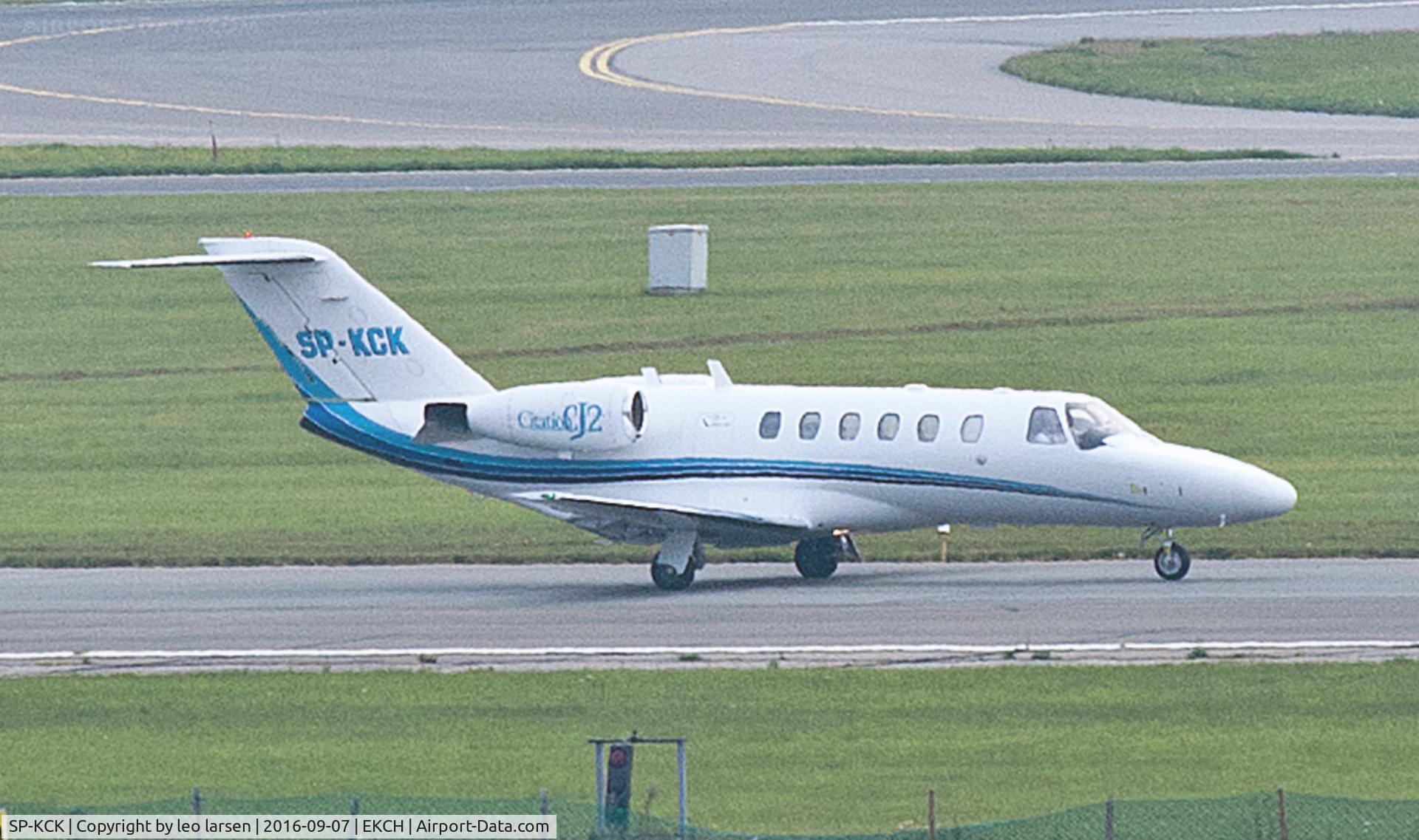 SP-KCK, 2003 Cessna 525A CitationJet CJ2 C/N 525A-0158, Copenhagen 7.9.16
