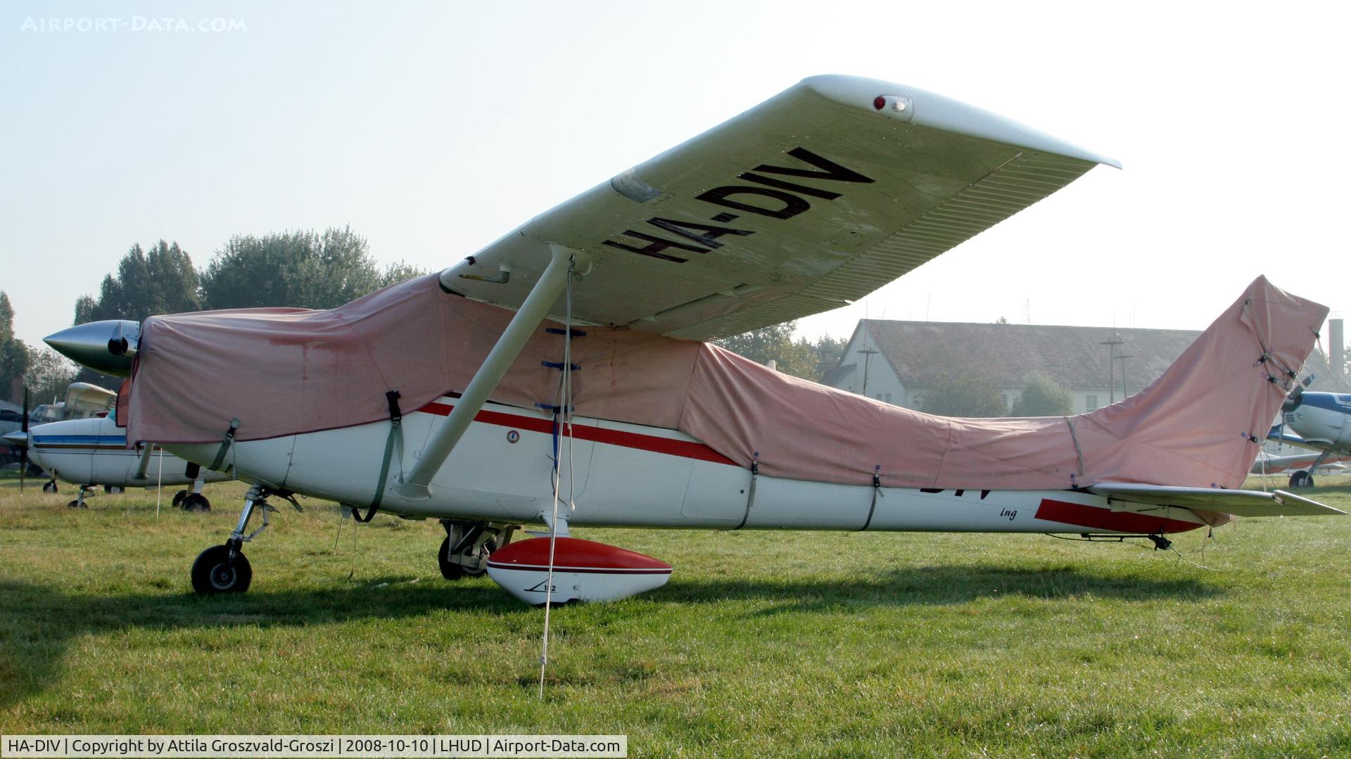 HA-DIV, 1961 Cessna 182D Skylane C/N 18253449, Szeged Airport, Hungary