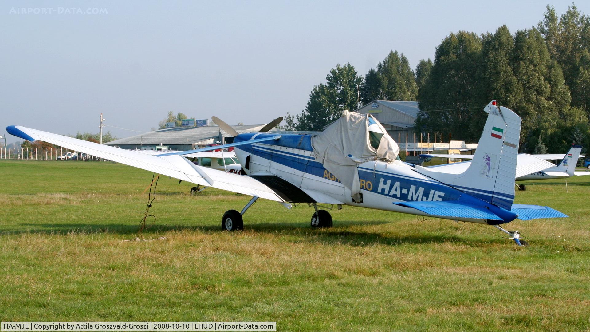 HA-MJE, Cessna A188B C/N 18802833, Szeged Airport, Hungary