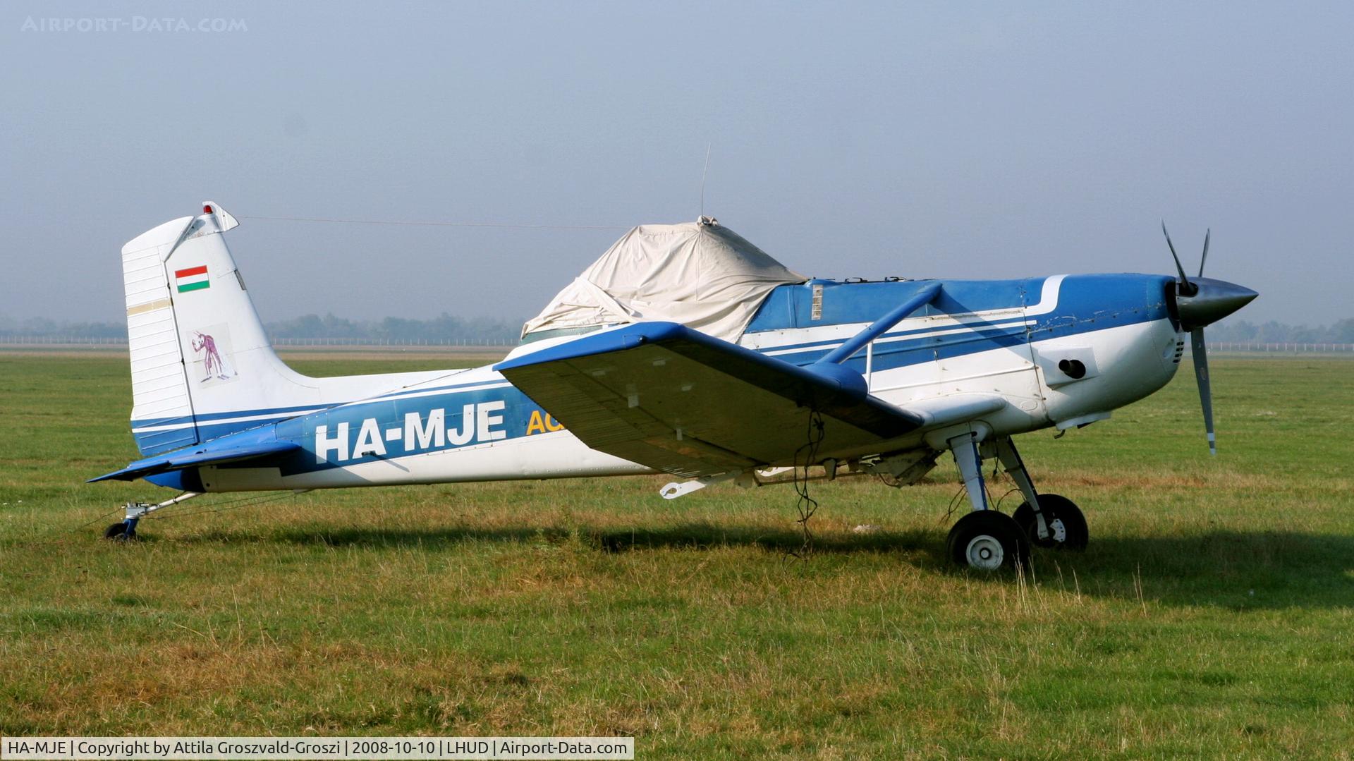 HA-MJE, Cessna A188B C/N 18802833, Szeged Airport, Hungary