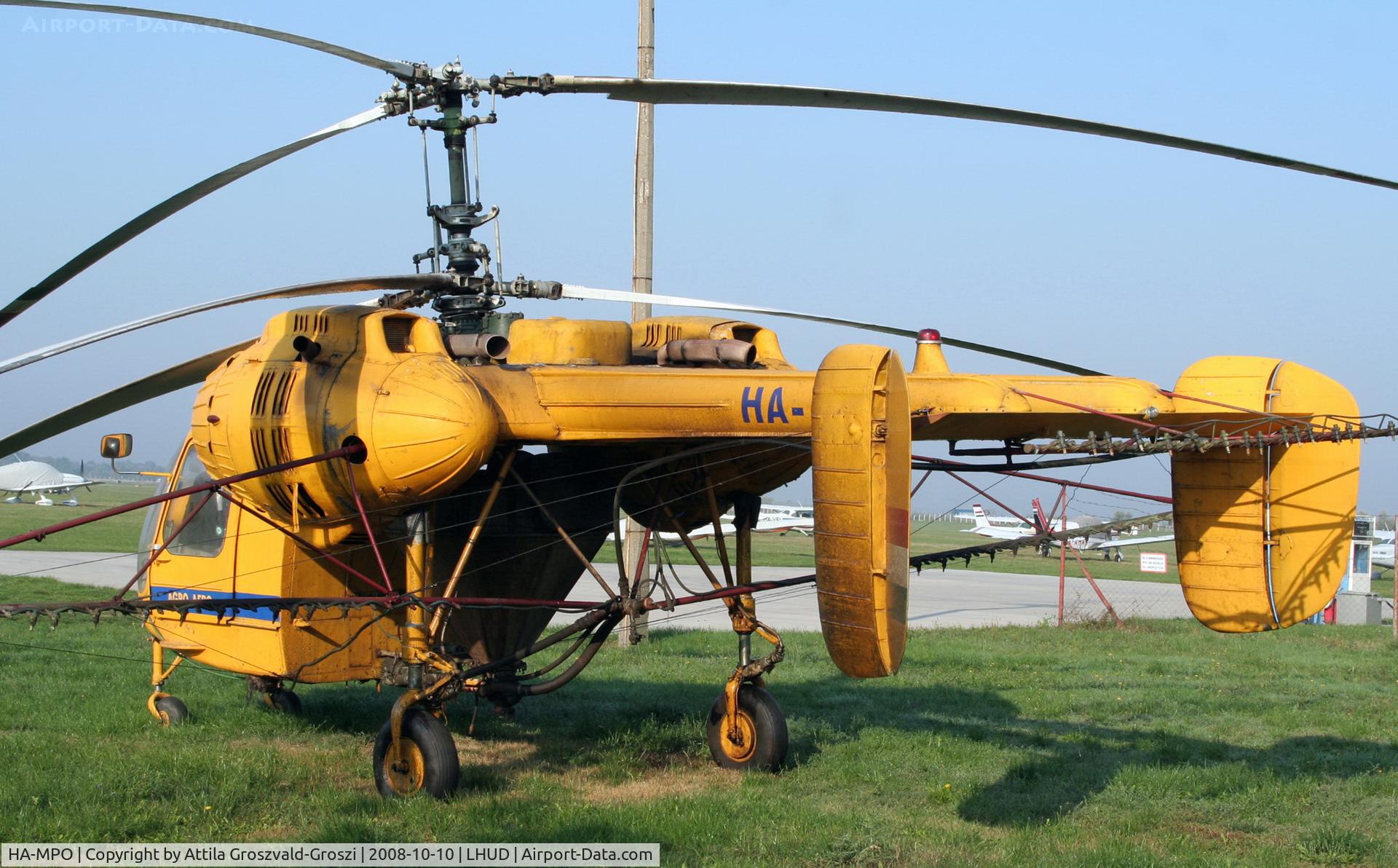 HA-MPO, 1978 Kamov Ka-26 Hoodlum C/N 7806314, Szeged Airport, Hungary