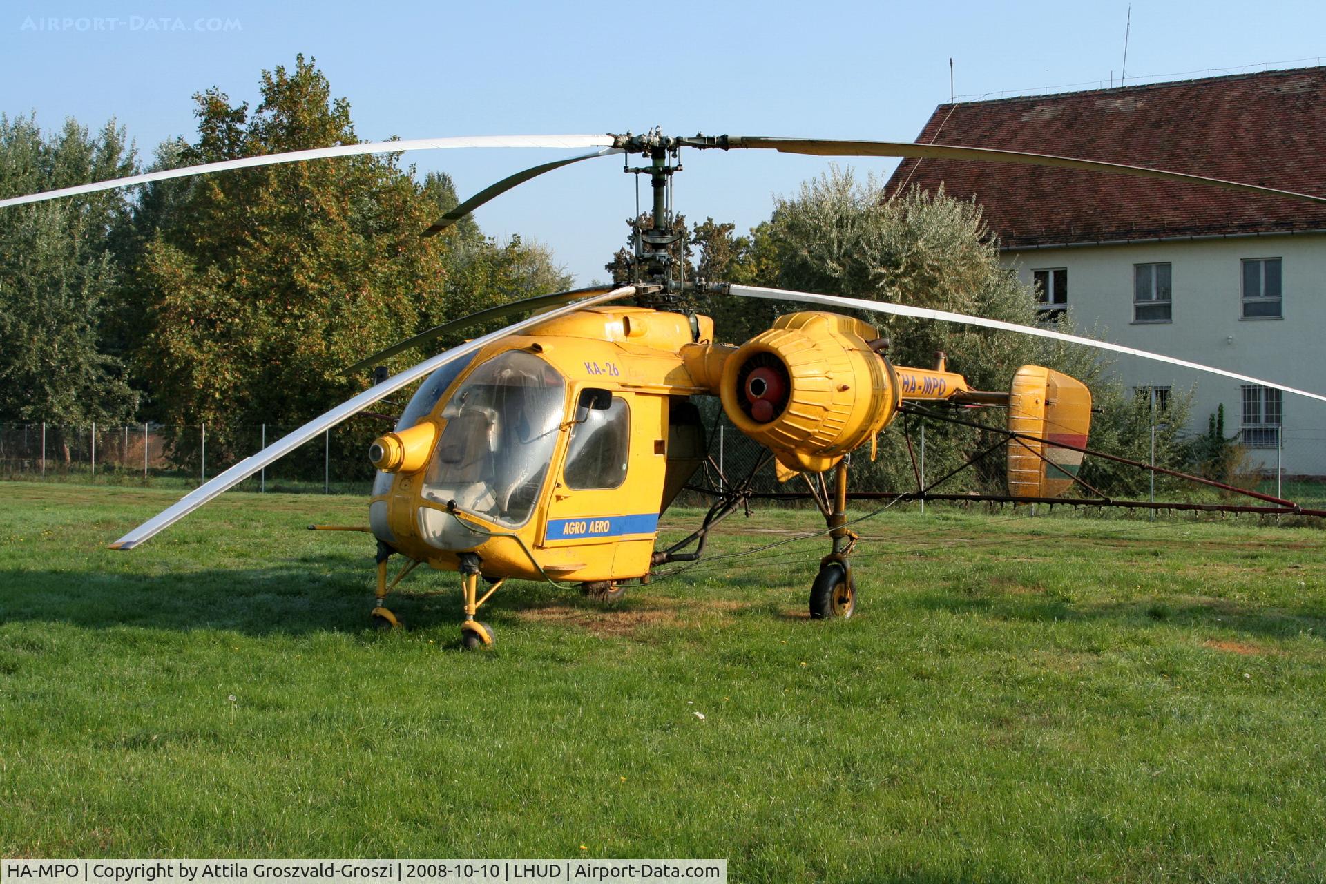 HA-MPO, 1978 Kamov Ka-26 Hoodlum C/N 7806314, Szeged Airport, Hungary