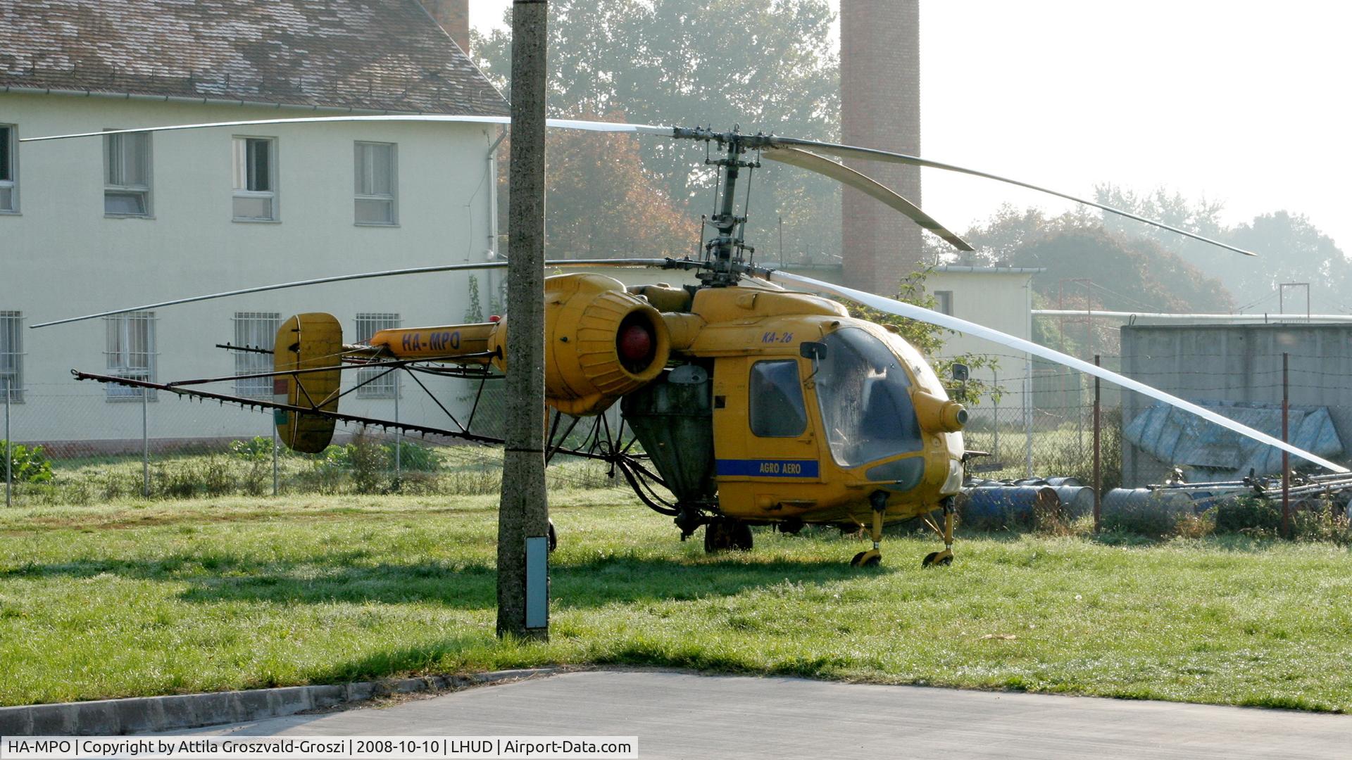 HA-MPO, 1978 Kamov Ka-26 Hoodlum C/N 7806314, Szeged Airport, Hungary