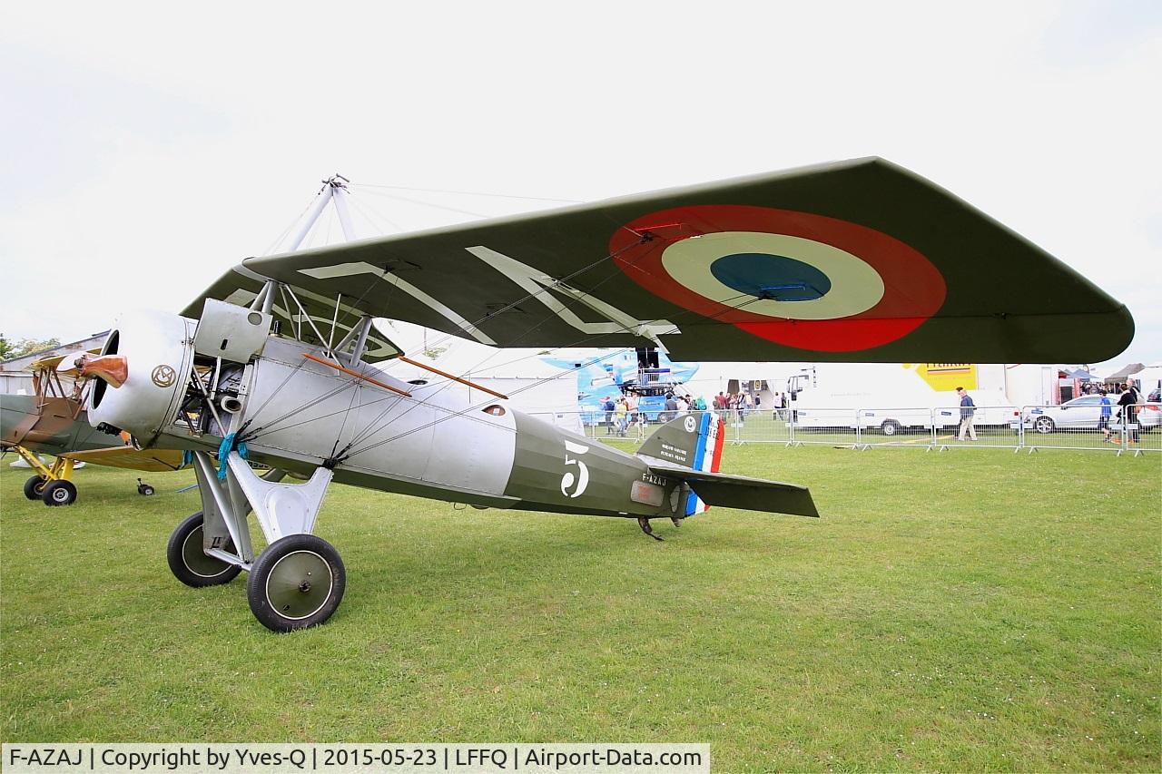 F-AZAJ, 1927 Morane-Saulnier MS-138EP-2 C/N 3220/138, Morane-Saulnier MS-138EP-2, Static display, La Ferté-Alais Airfield (LFFQ) Air show 2015